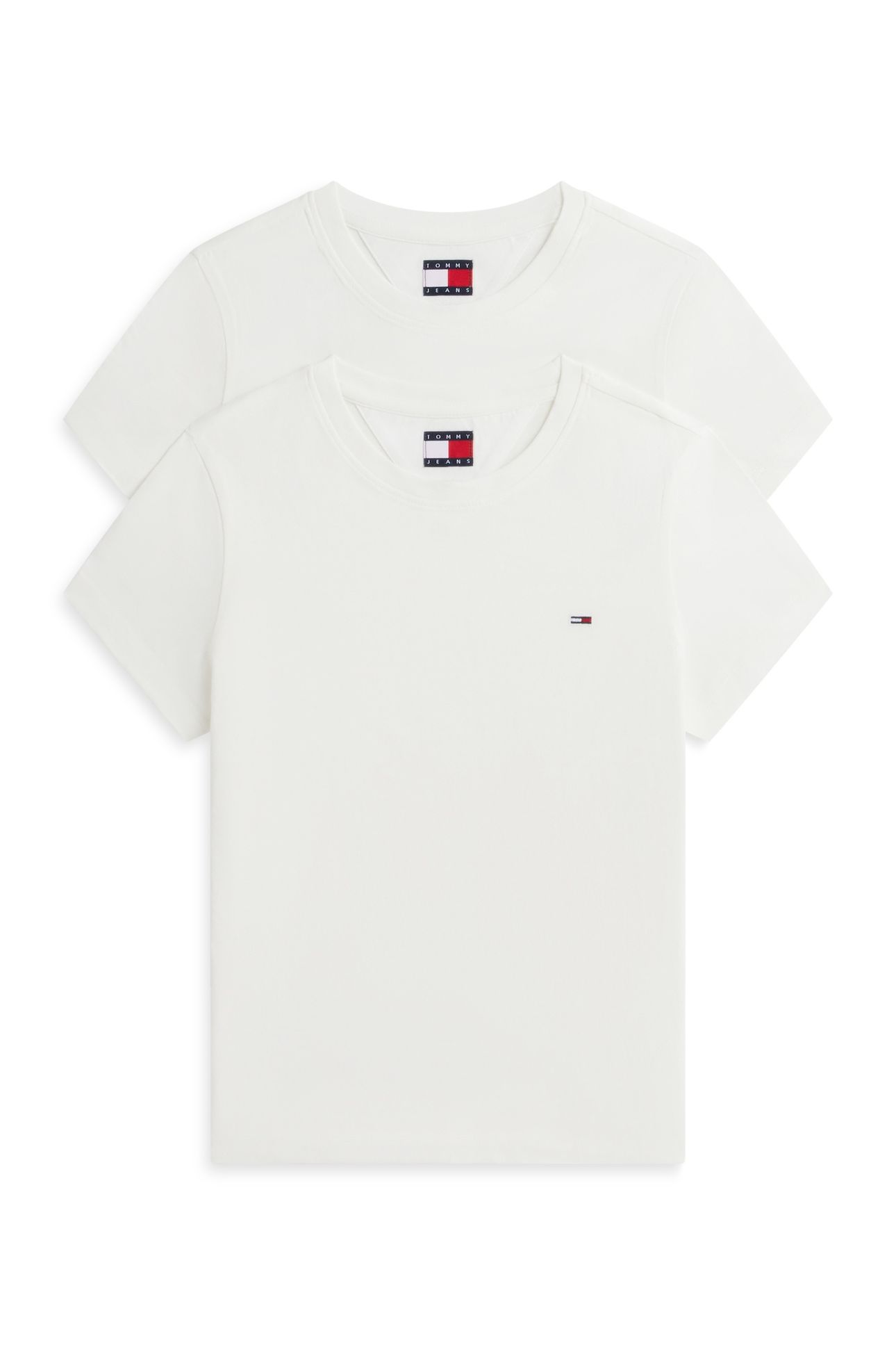 2-PACK C-NECK TEE ECRU/ECRU 4