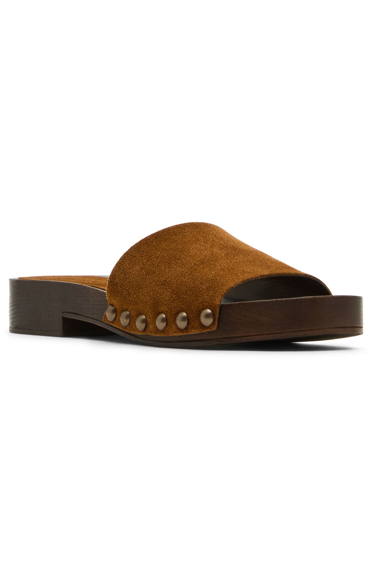 CENTO MULES CHESTNUT SUEDE 2