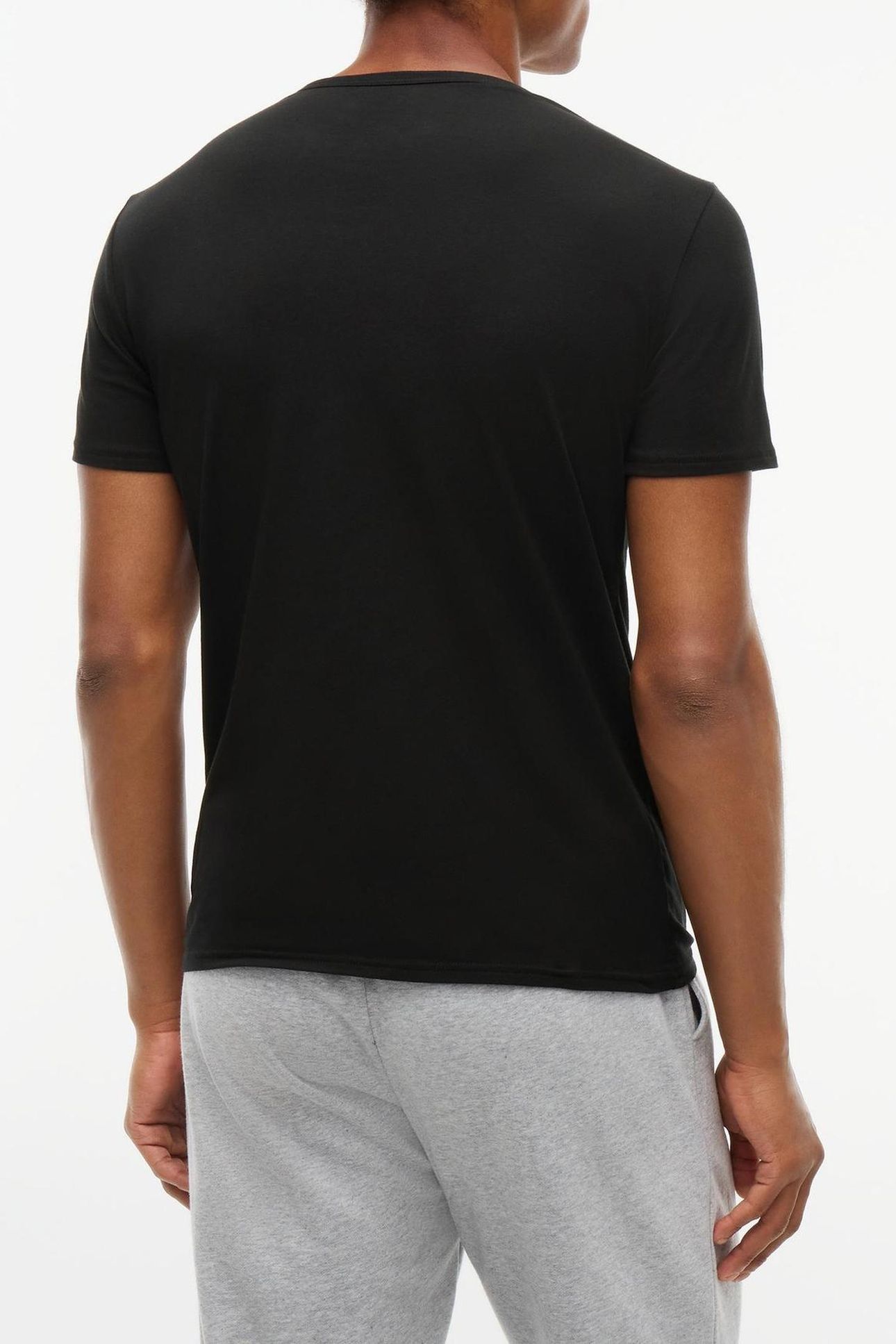 STRETCH VN TEE SS 3-PACK BLACK/BLACK/BLACK 4