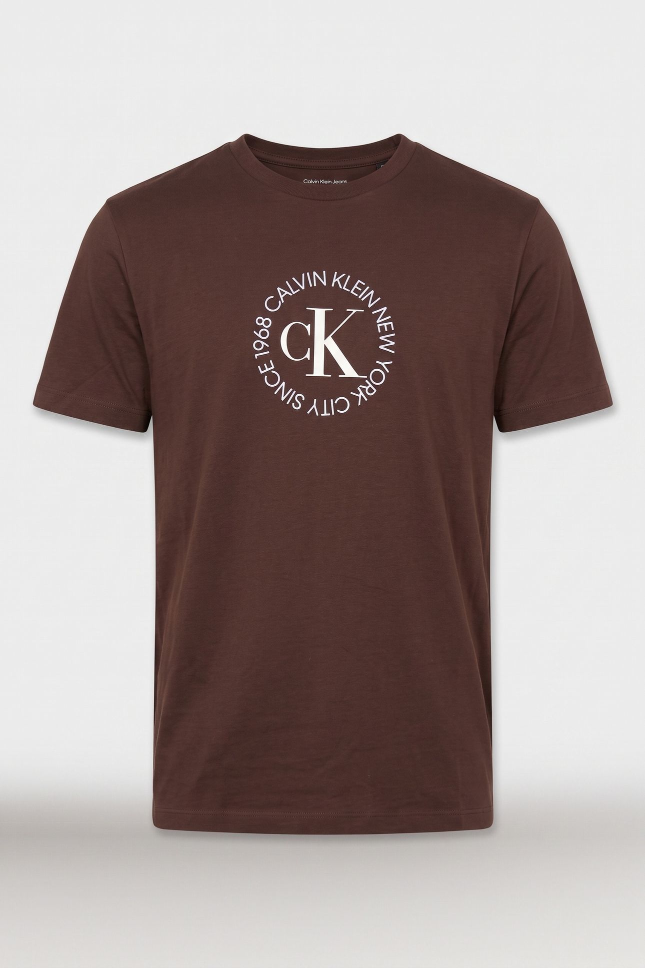 SS 30S WORD TEE RICH BROWN 3