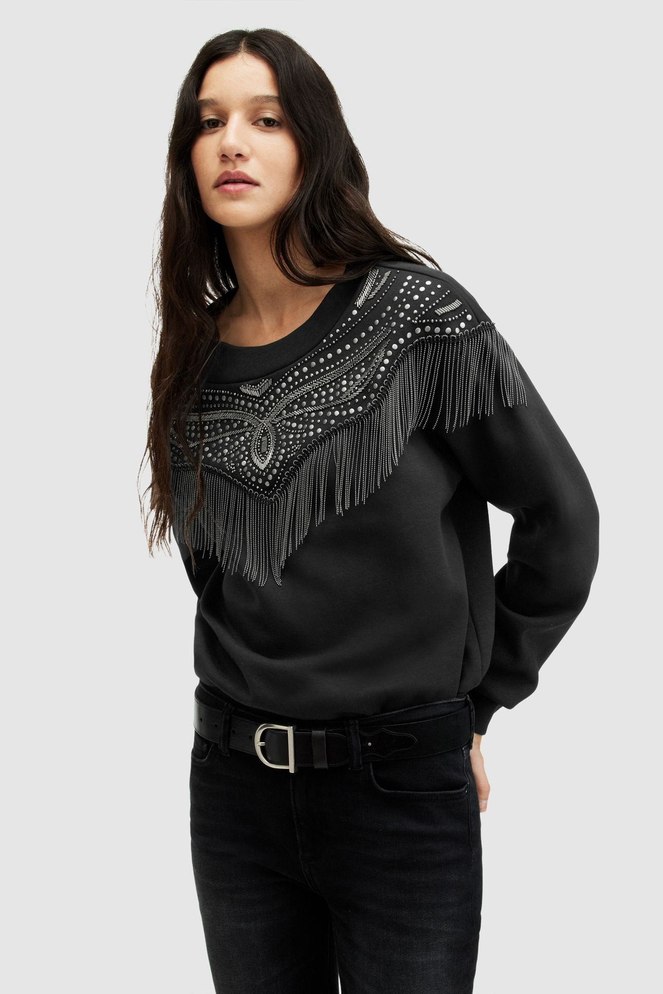 WINONA JAINE SWEAT BLACK 2
