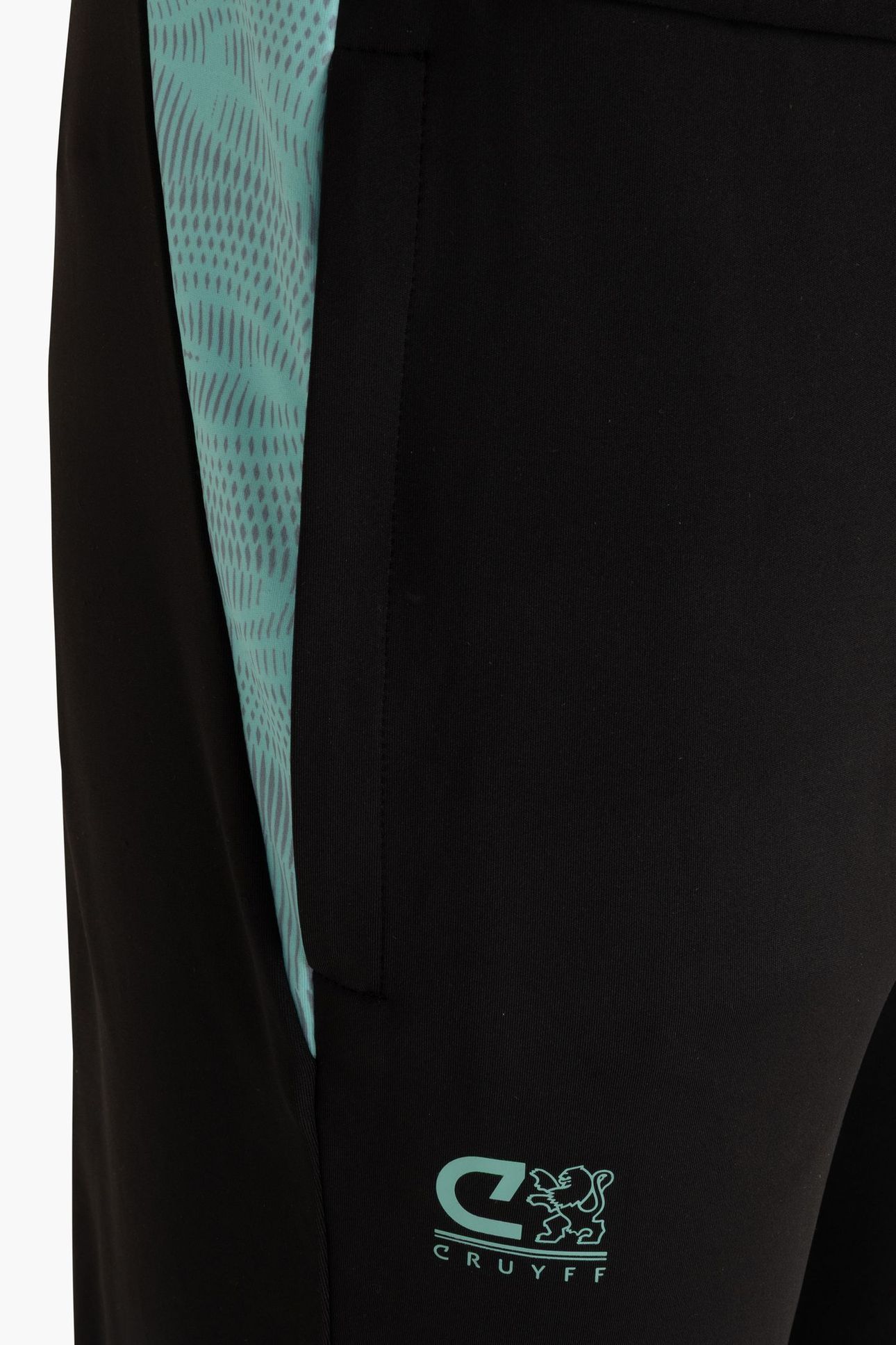 MELLITE TRACKPANT BLACK/BLUE 4