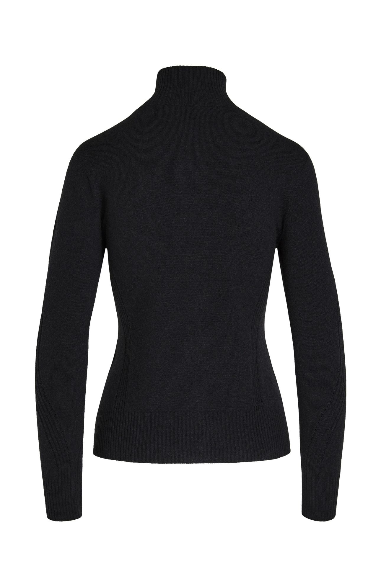 FEHCA V1.Y8.02 FLAT-KNIT-JACKET BLACK 3