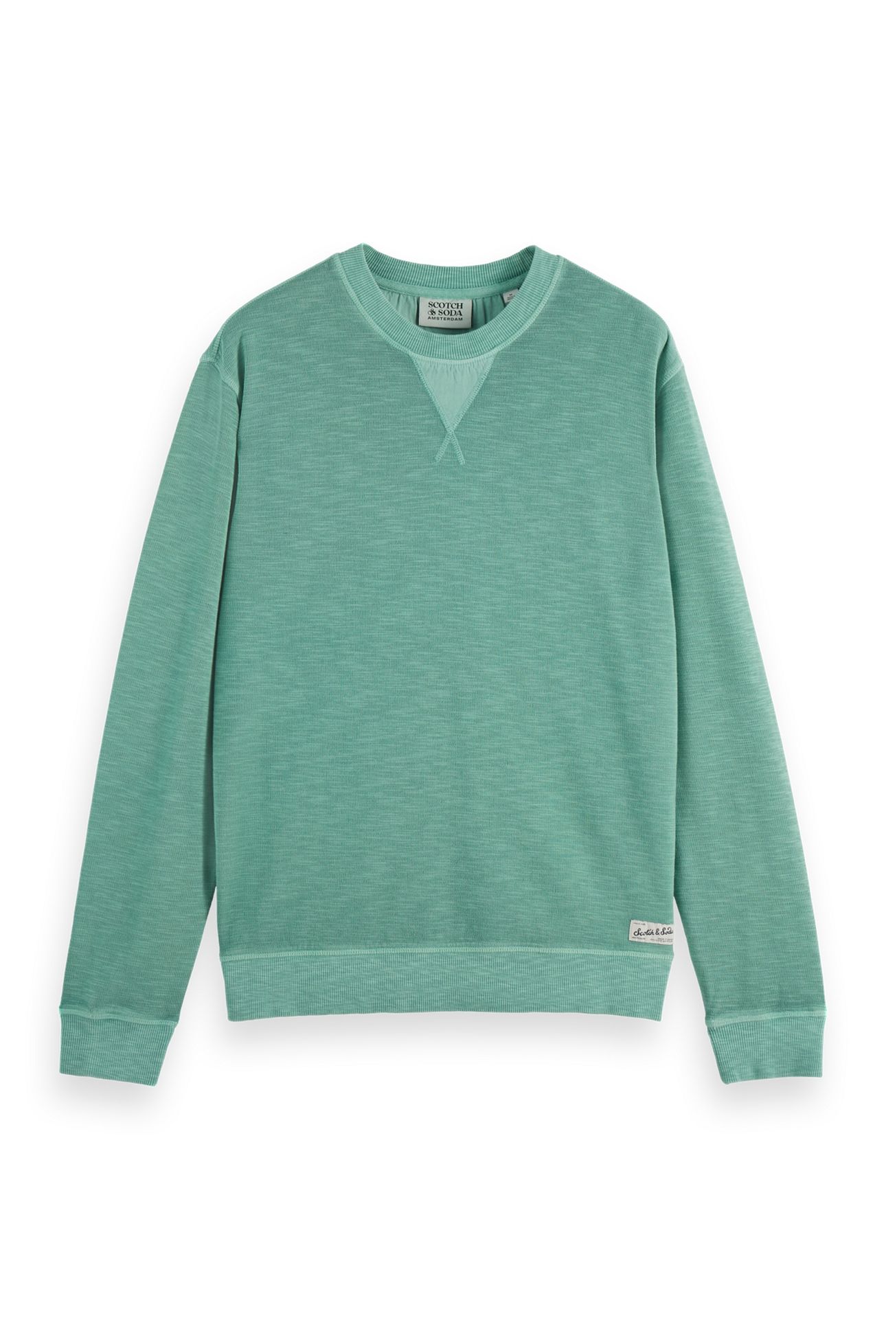 G/D STRUCTURED SWEATSHIRT AGATE GREEN 4
