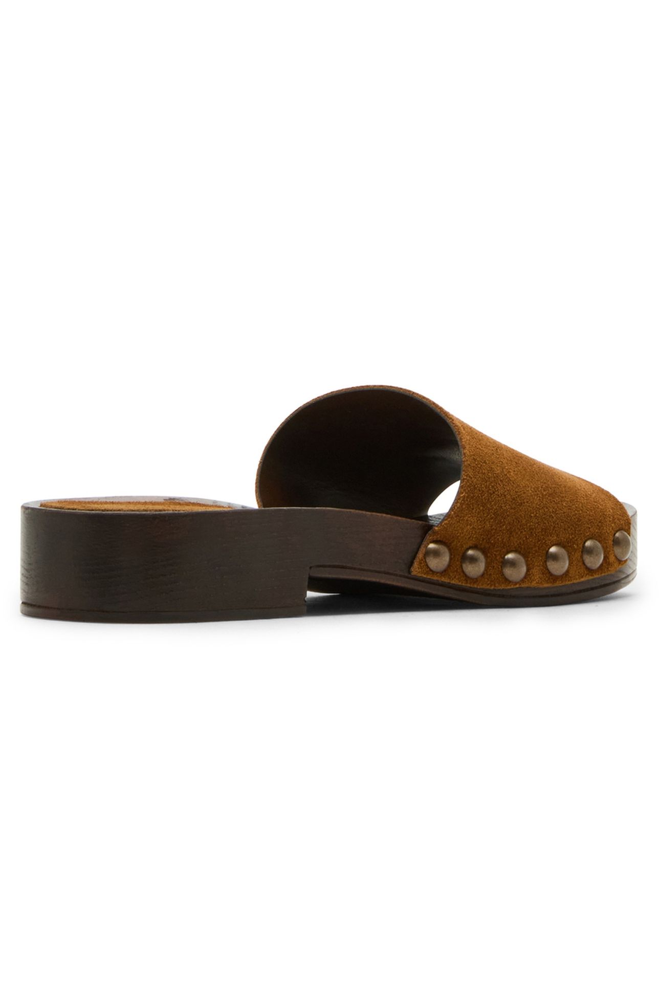 CENTO MULES CHESTNUT SUEDE 3