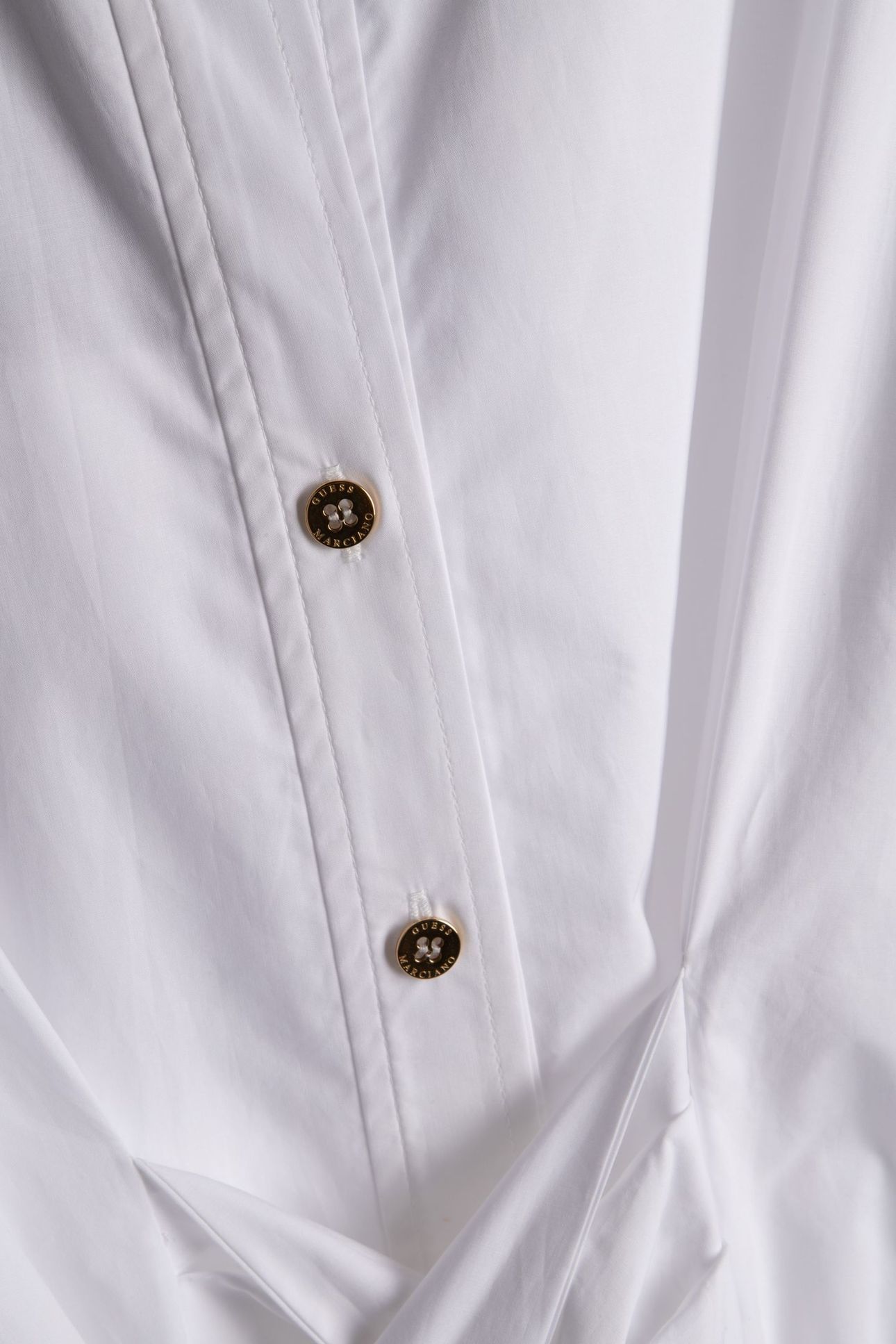 ADELE V NECK SS MIDI TRUE WHITE A000 4