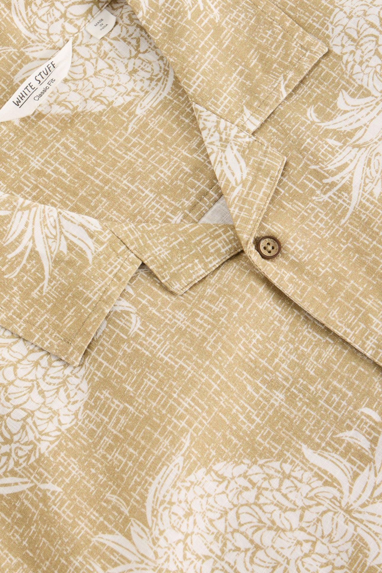HAYLE PINEAPPLE PRINTED SHIRT GREEN PRINT 3
