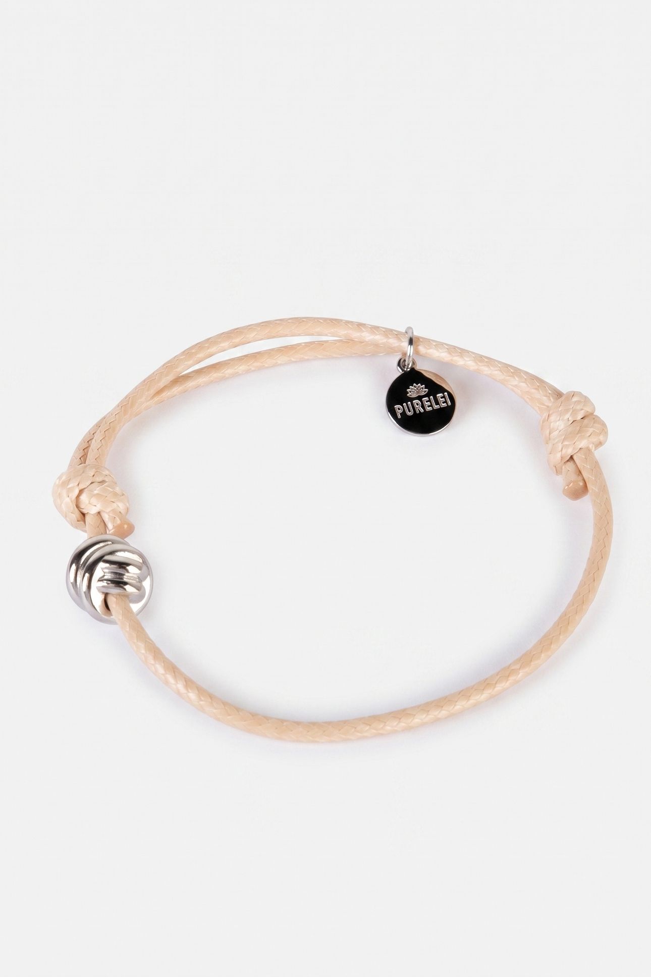 KNOT ARMBAND SILVER 2