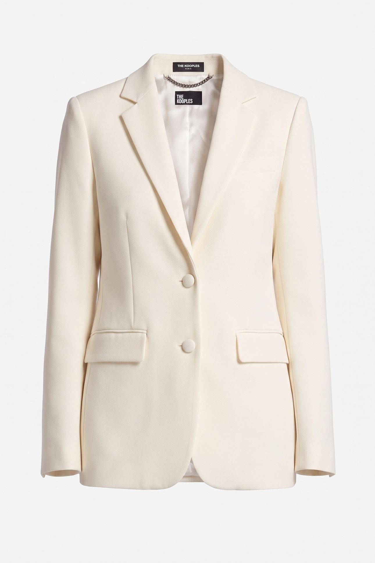 STRAIGHT SUIT JACKET ECRU 3