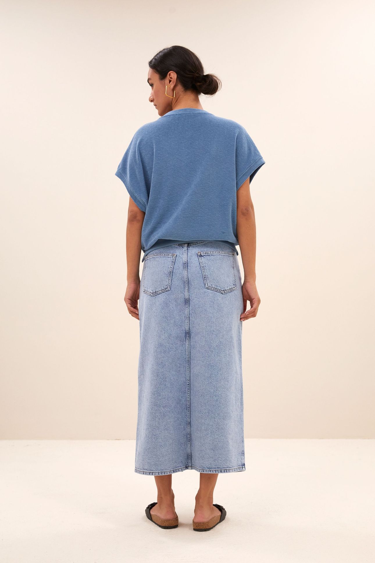 ELBA DENIM SKIRT LIGHT DENIM 3
