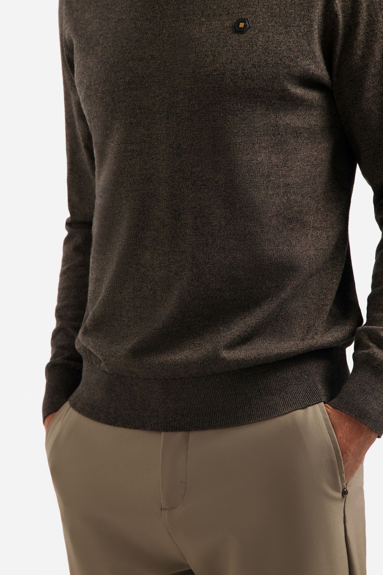 PULLOVER ROLL NECK BLACK 9
