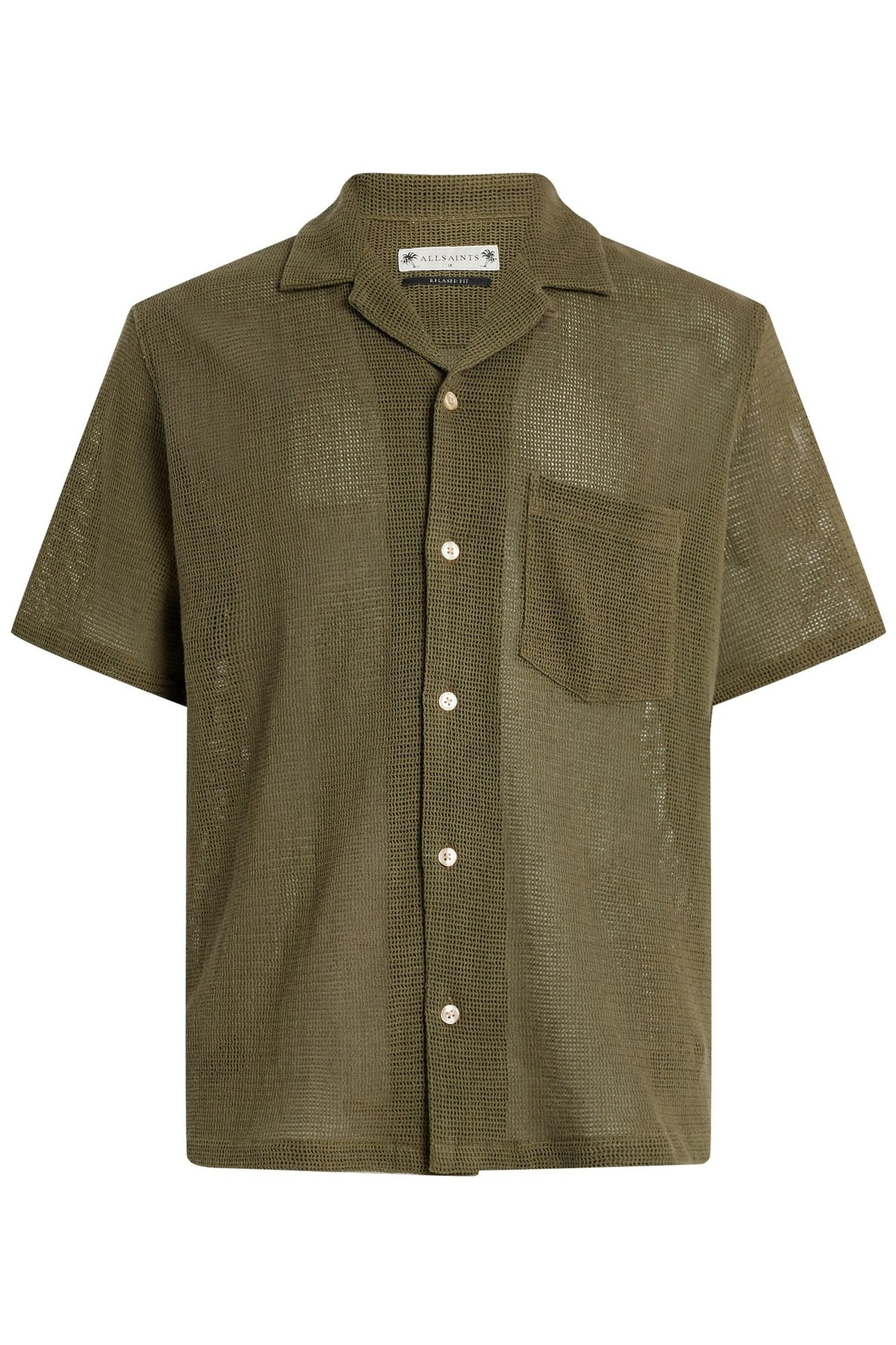 SORTIE SS SHIRT ASH KHAKI GREEN 3