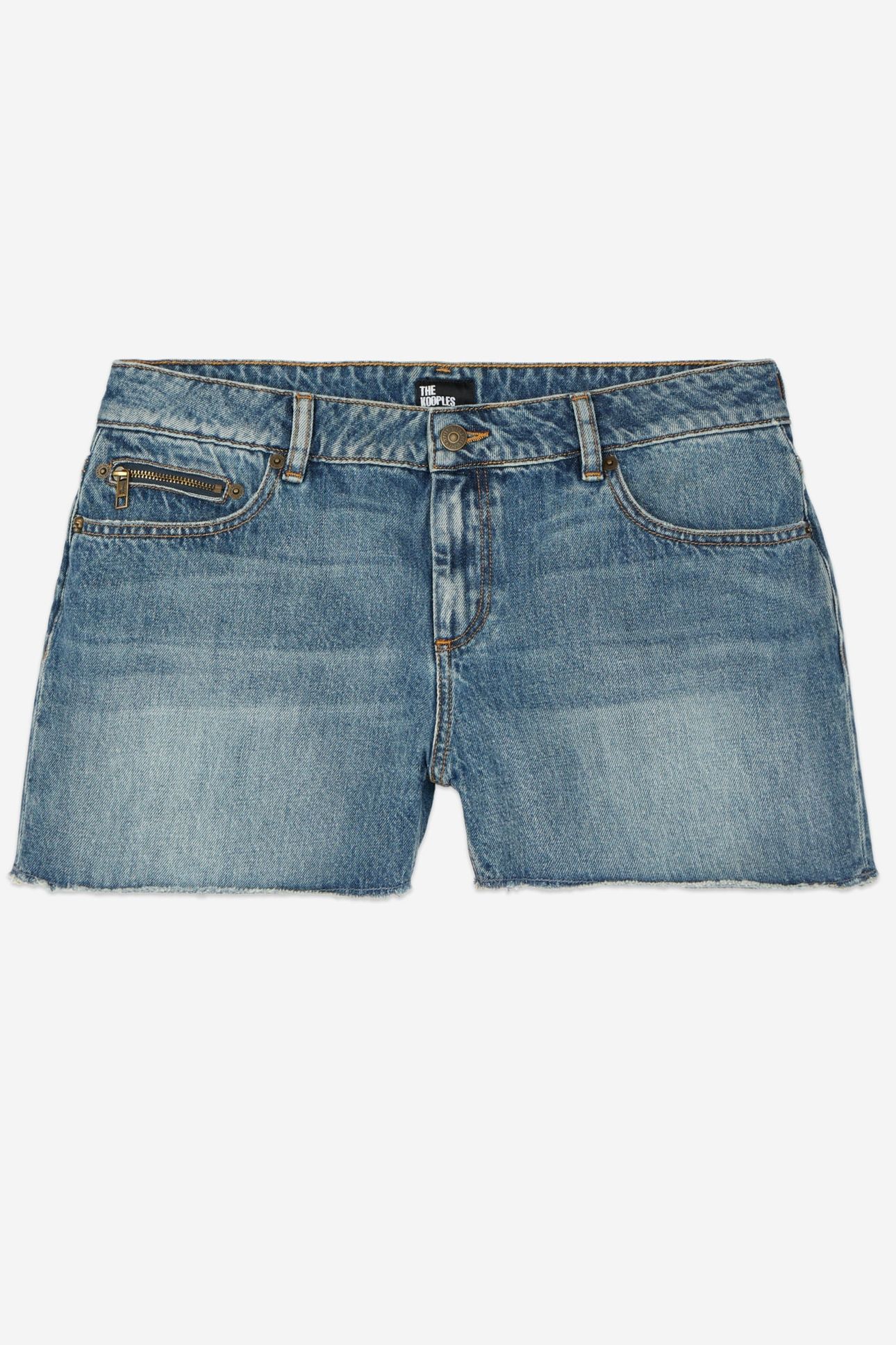 SHORT COURT A BORD FRANC MEDIUM BLUE 5