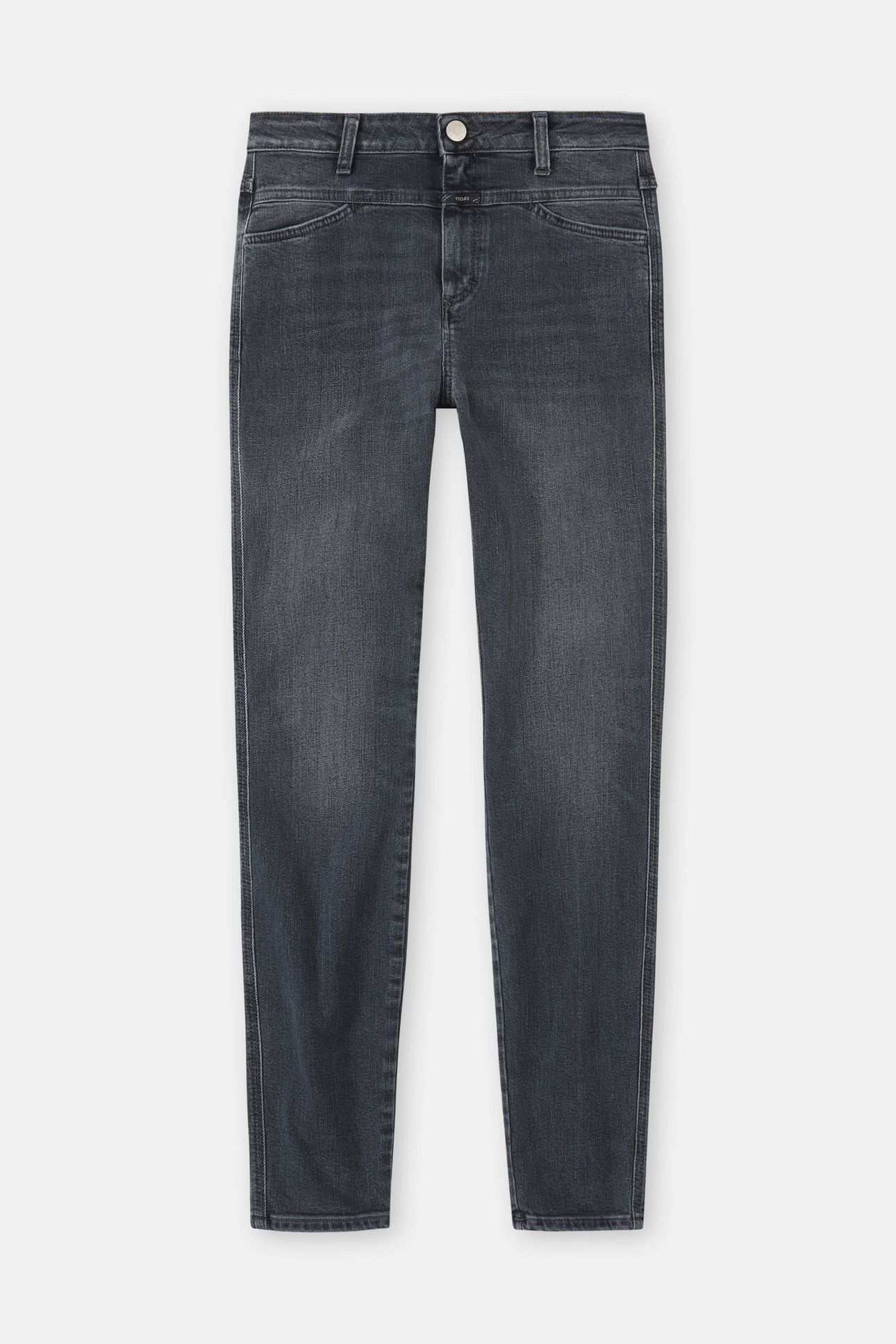 SKINNY PUSHER JEANS MID GREY 4