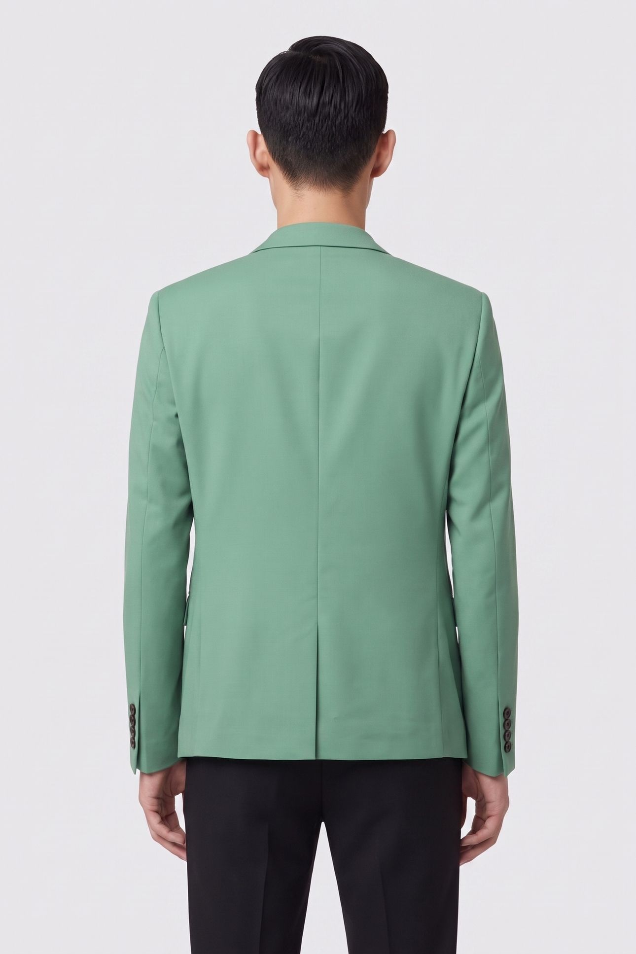 SUIT JACKET WITH TAILORED COLLAR GREEN 2