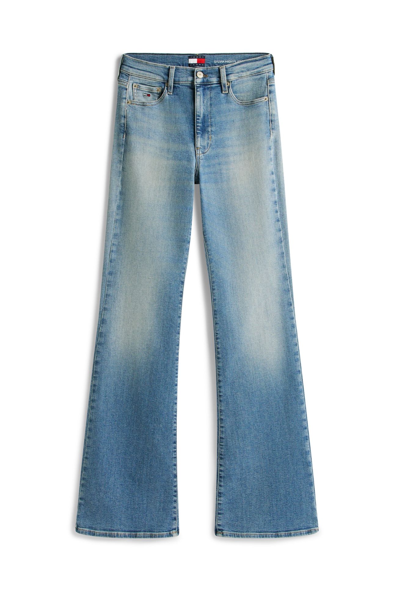 SYLVIA HIGH FLARE DENIM MEDIUM 4
