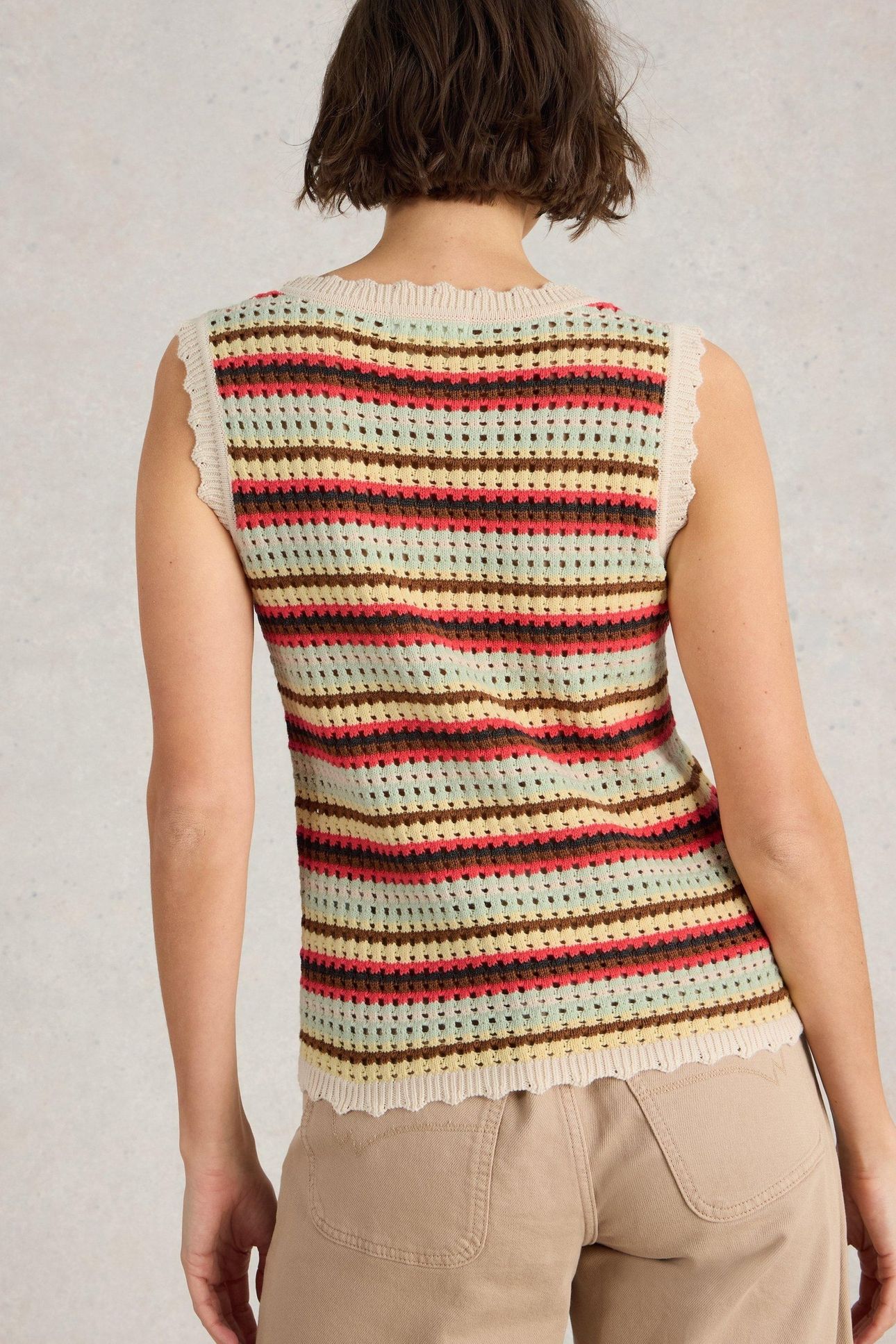 SUNNY STRIPE TANK NATURAL MULTI 3
