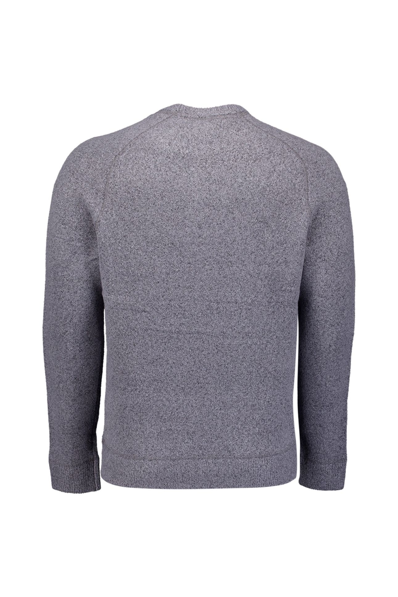 PULLOVER CREWNECK SOFT WOOL BLEND WASHED BLUE 6