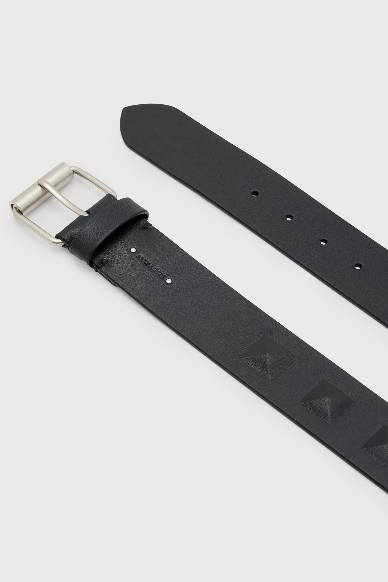 STEVIE STUD BELT BLACK/ANTQ NICKEL 3