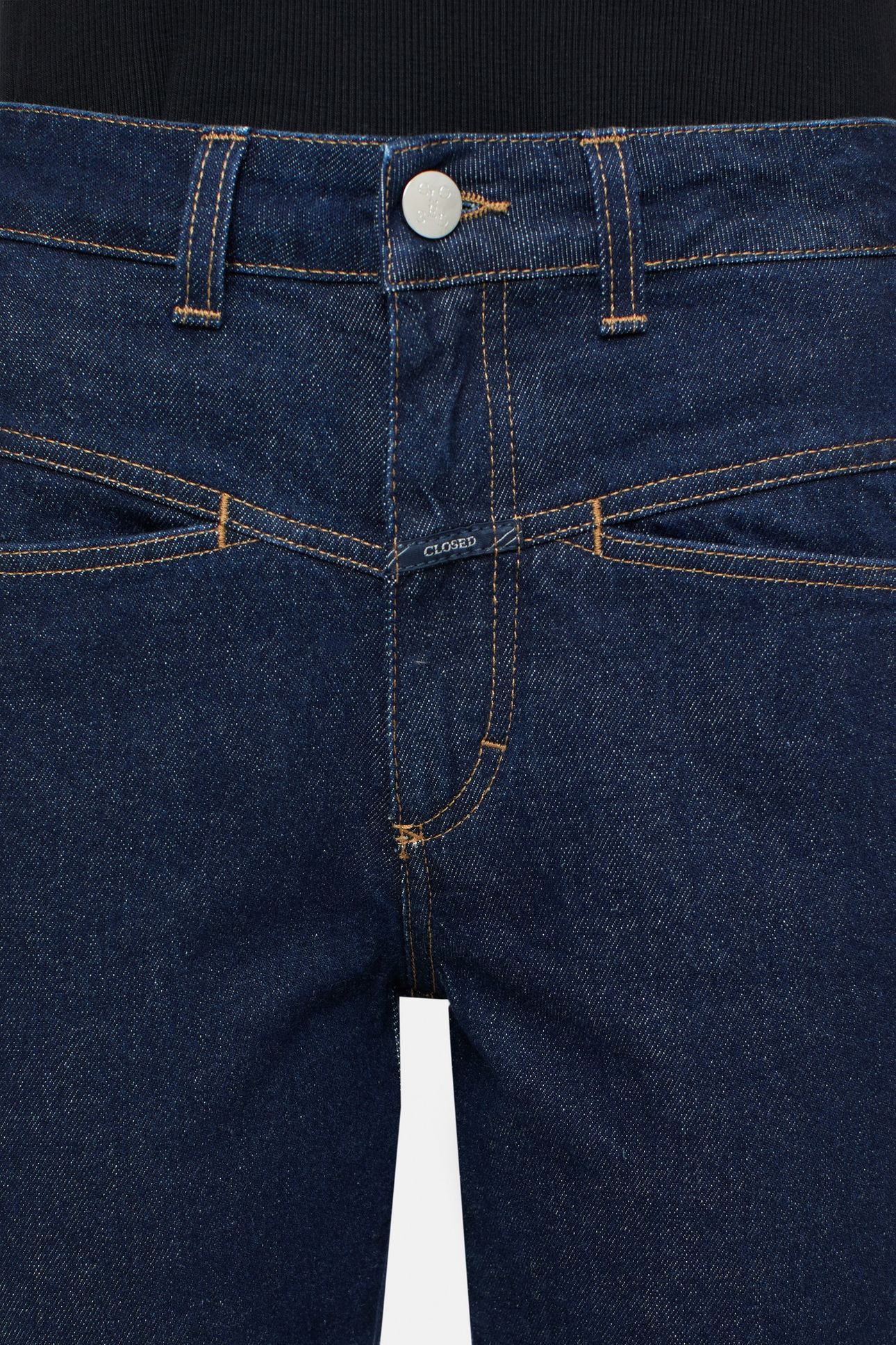 PEDAL PUSHER JEANS DARK BLUE 5
