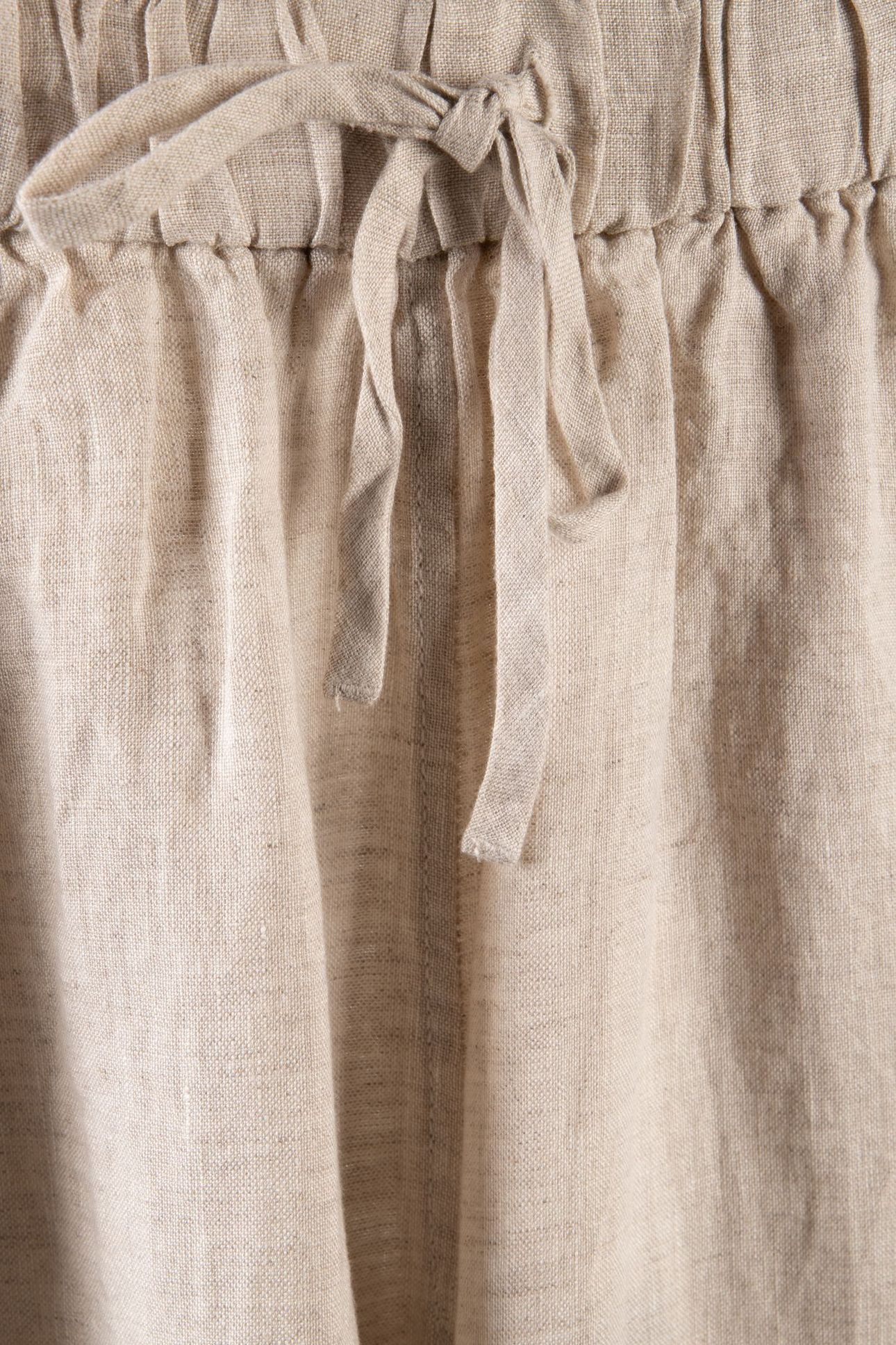 LUDVIG LINEN TROUSERS BEIGE 4