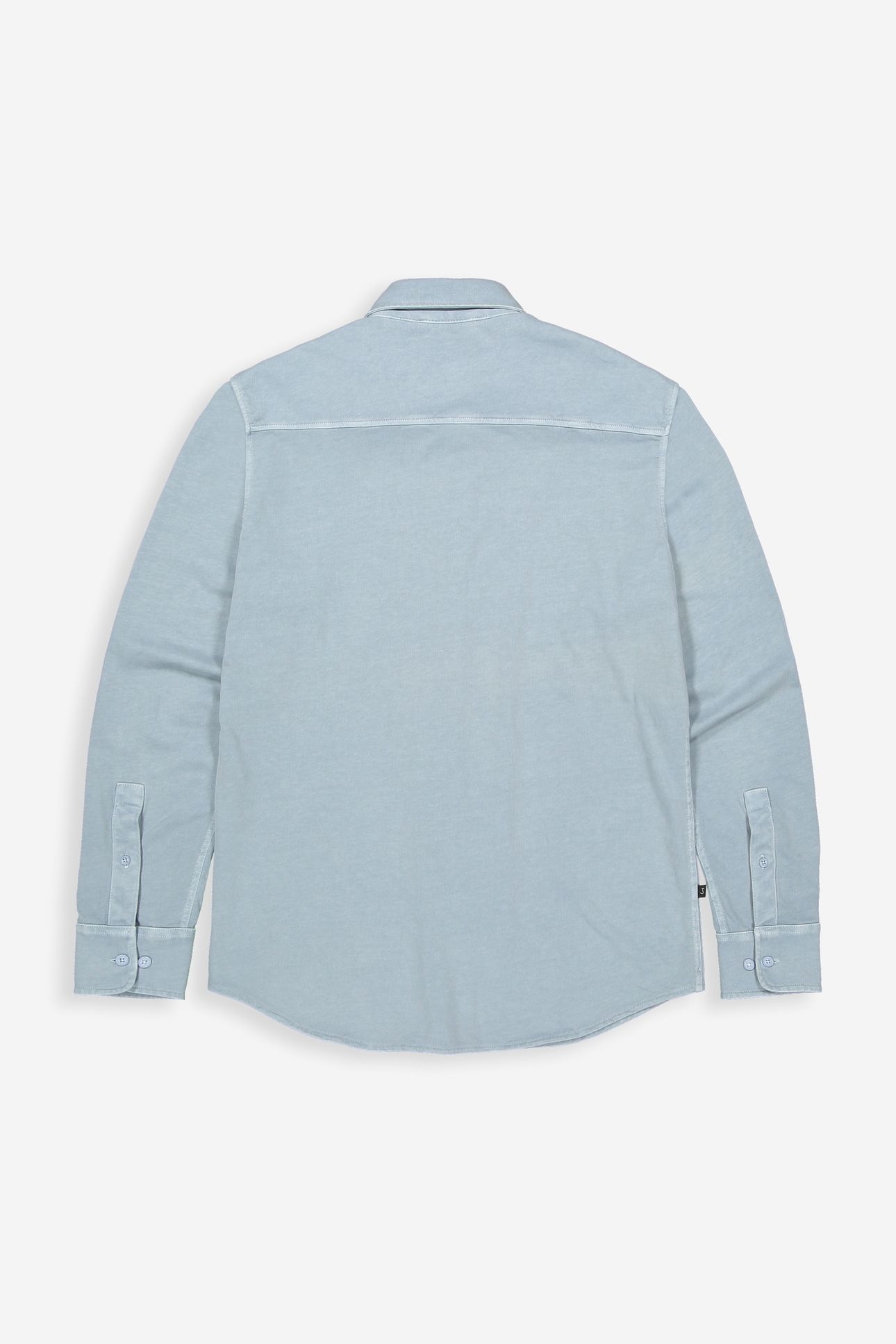 AIDAN PEACHED JERSEY SHIRT HORIZON BLUE 4