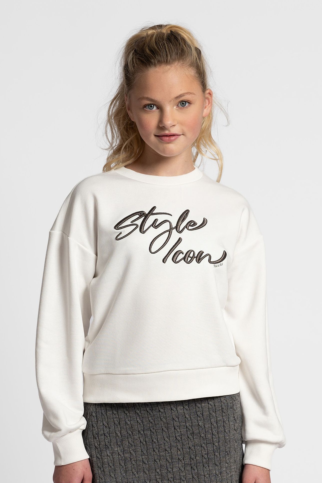 STYLE ICON SWEATSHIRT OFF WHITE 1