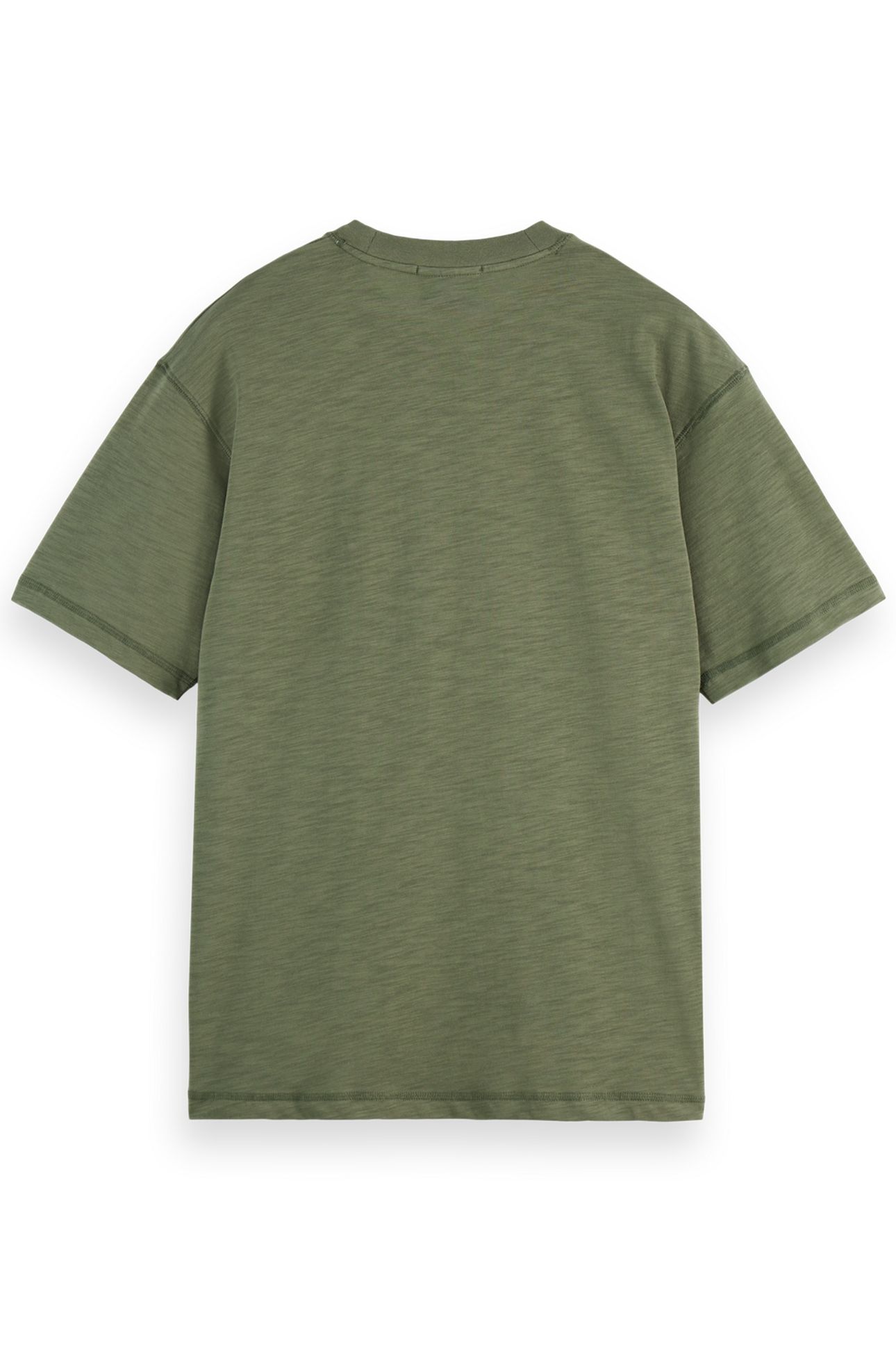 RELAXED FIT PATCHWORK POCKET T-SHIRT THYME 4