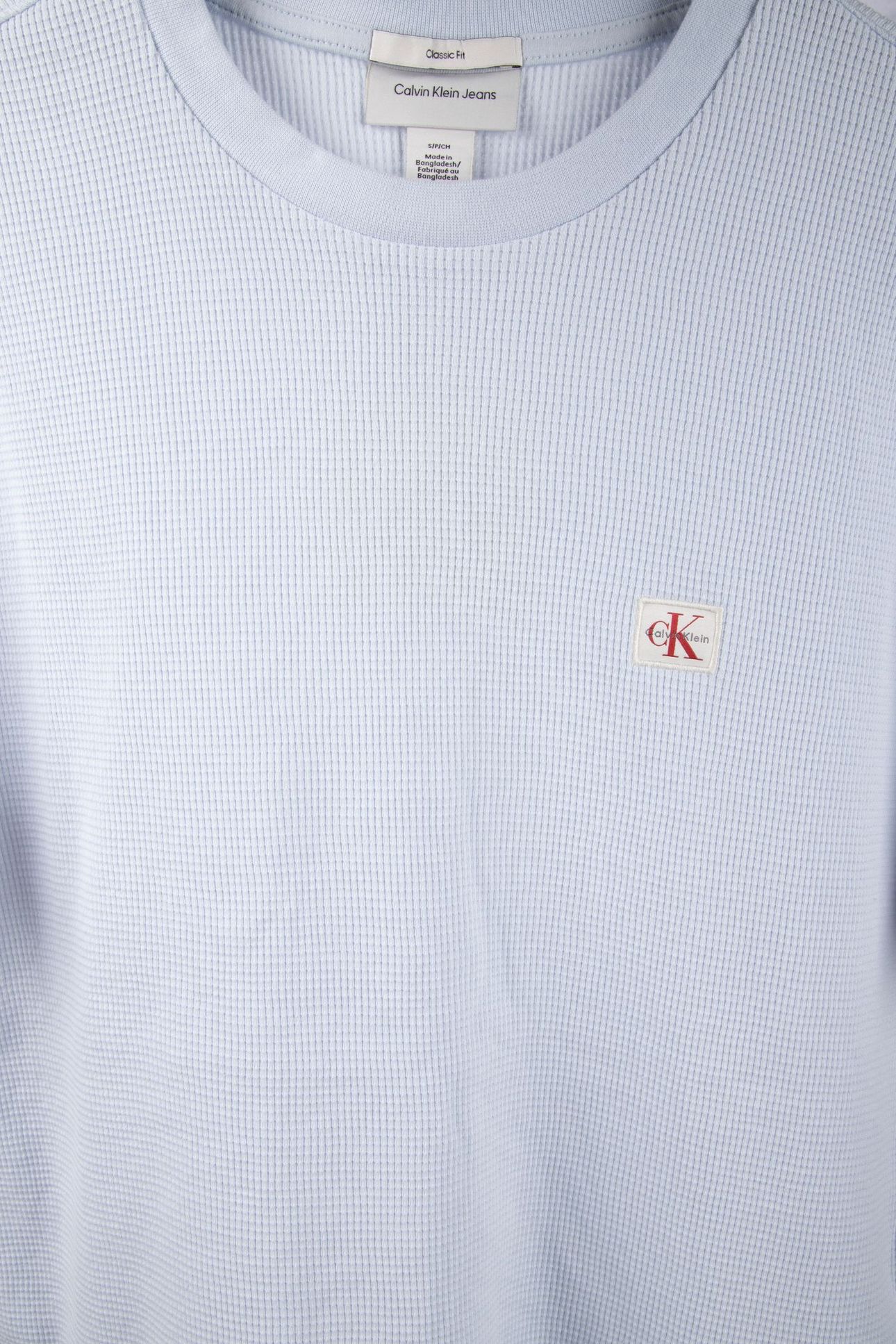 SS WAFFLE BADGE CREW NECK TEE PLEIN AIR 4