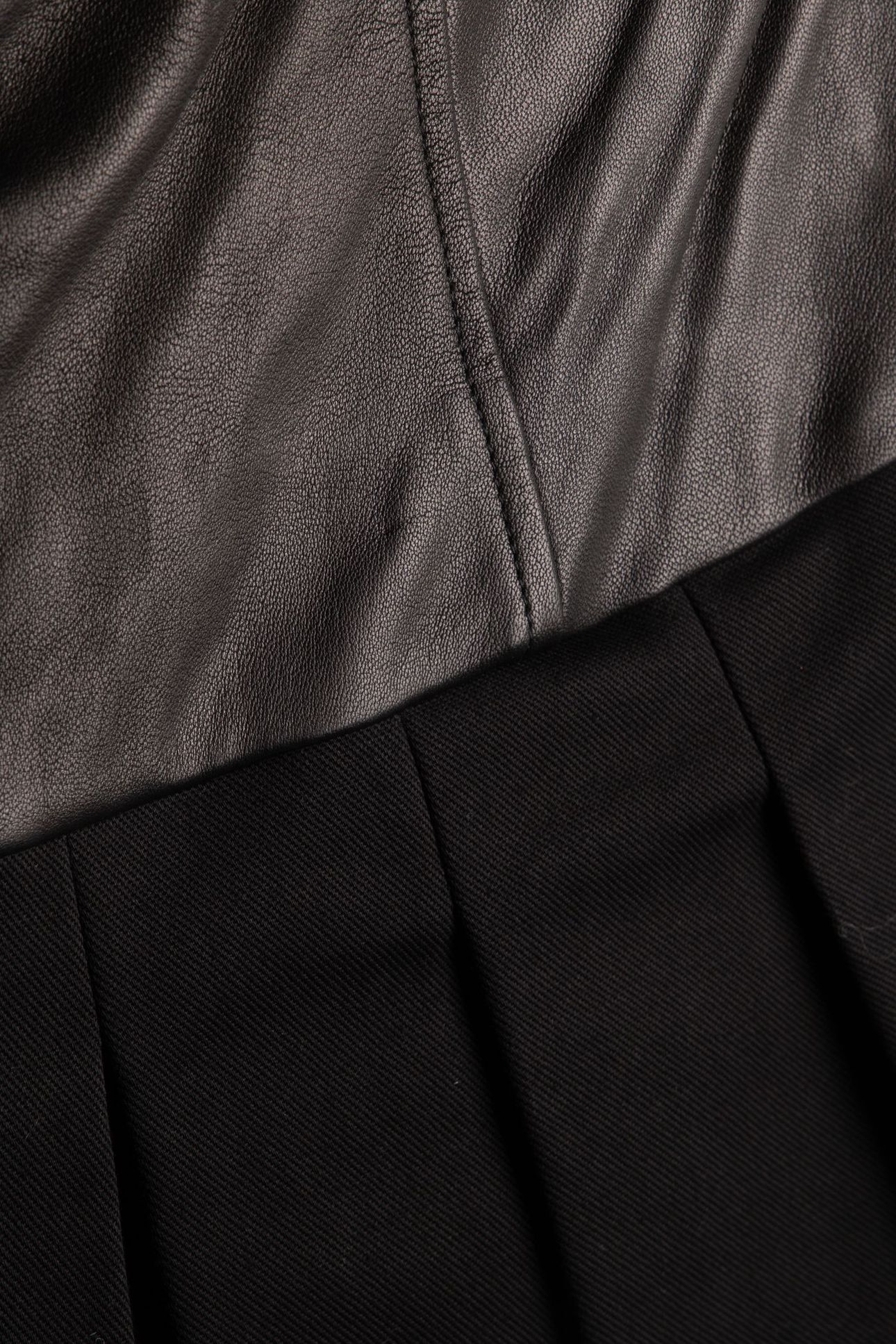 BUSTIER ROBE DETAIL CUR BLACK 4