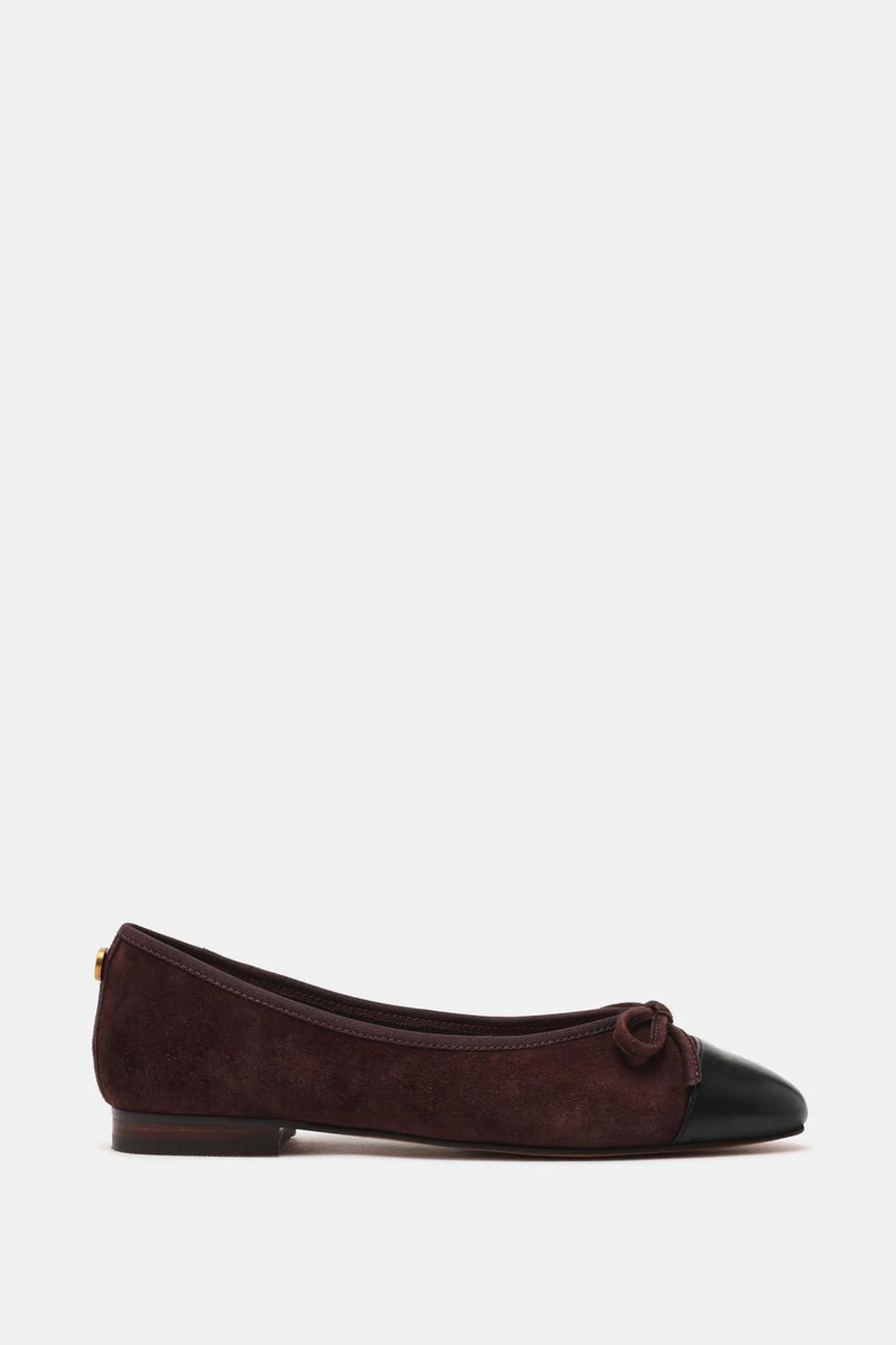 ELLISON FLAT SHOES GROUND COFFEE SUEDE 1