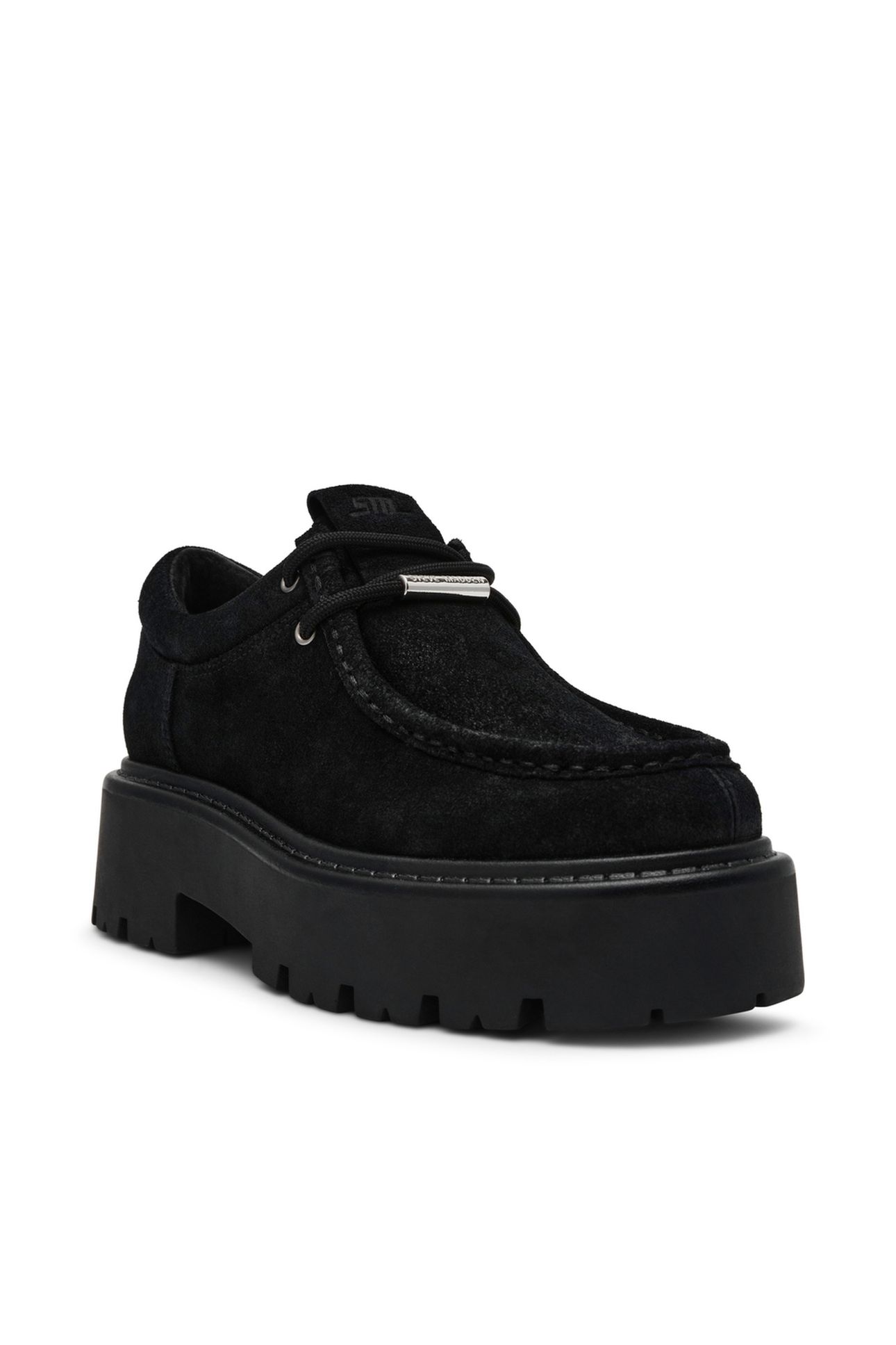 OFFSETTER FLAT SHOES BLACK SUEDE 1