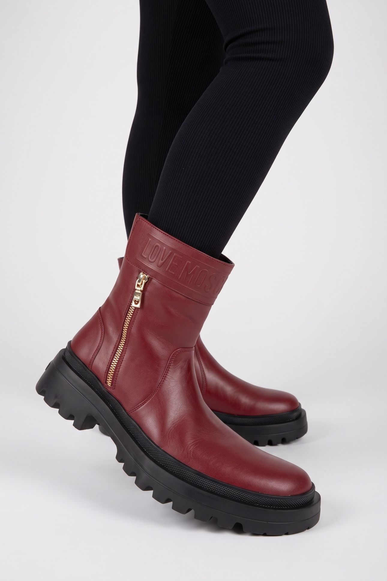 ANKLE BOOTS RED 4