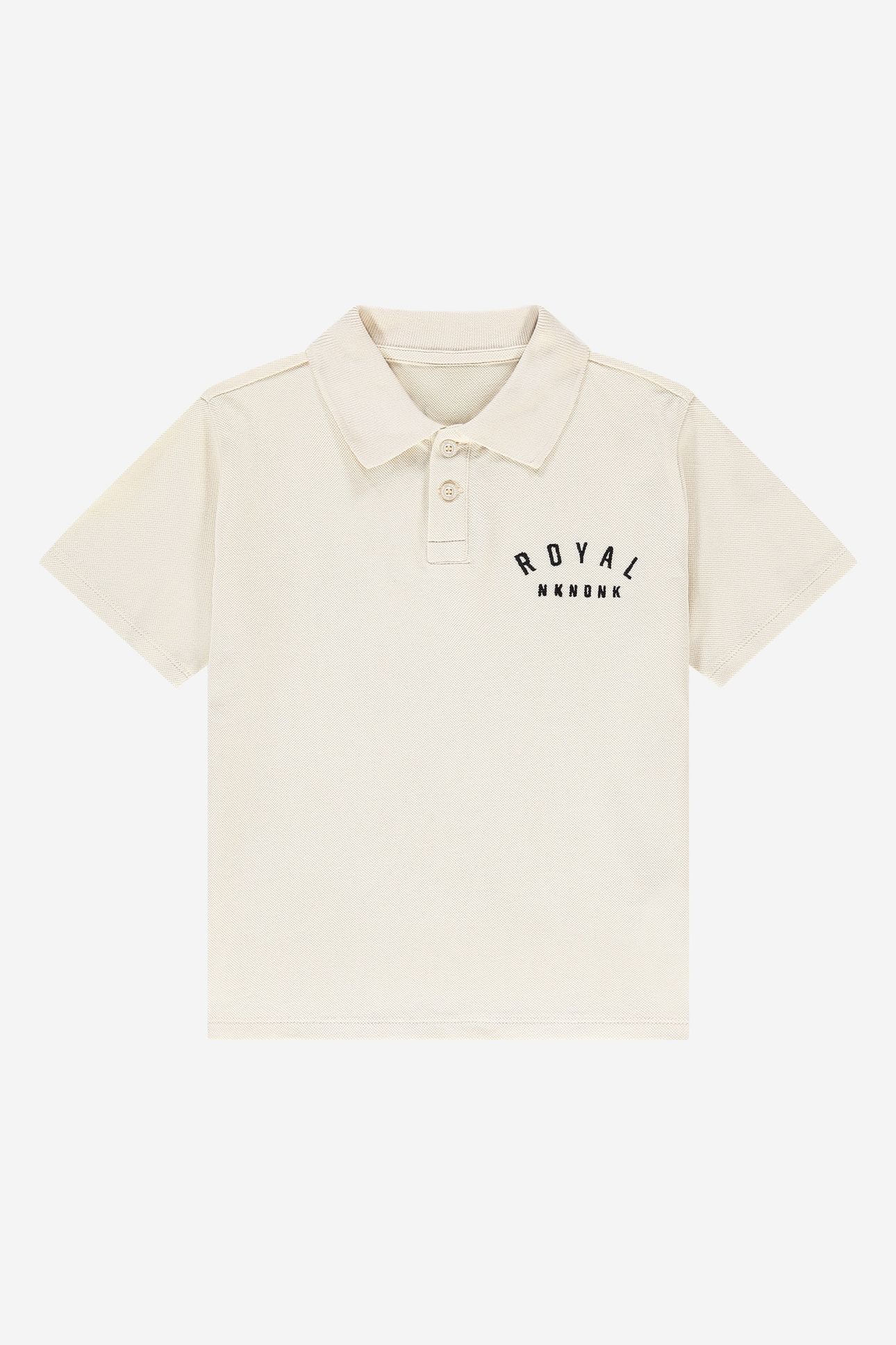 ROYAL RELAXED POLO SANDSTONE 1