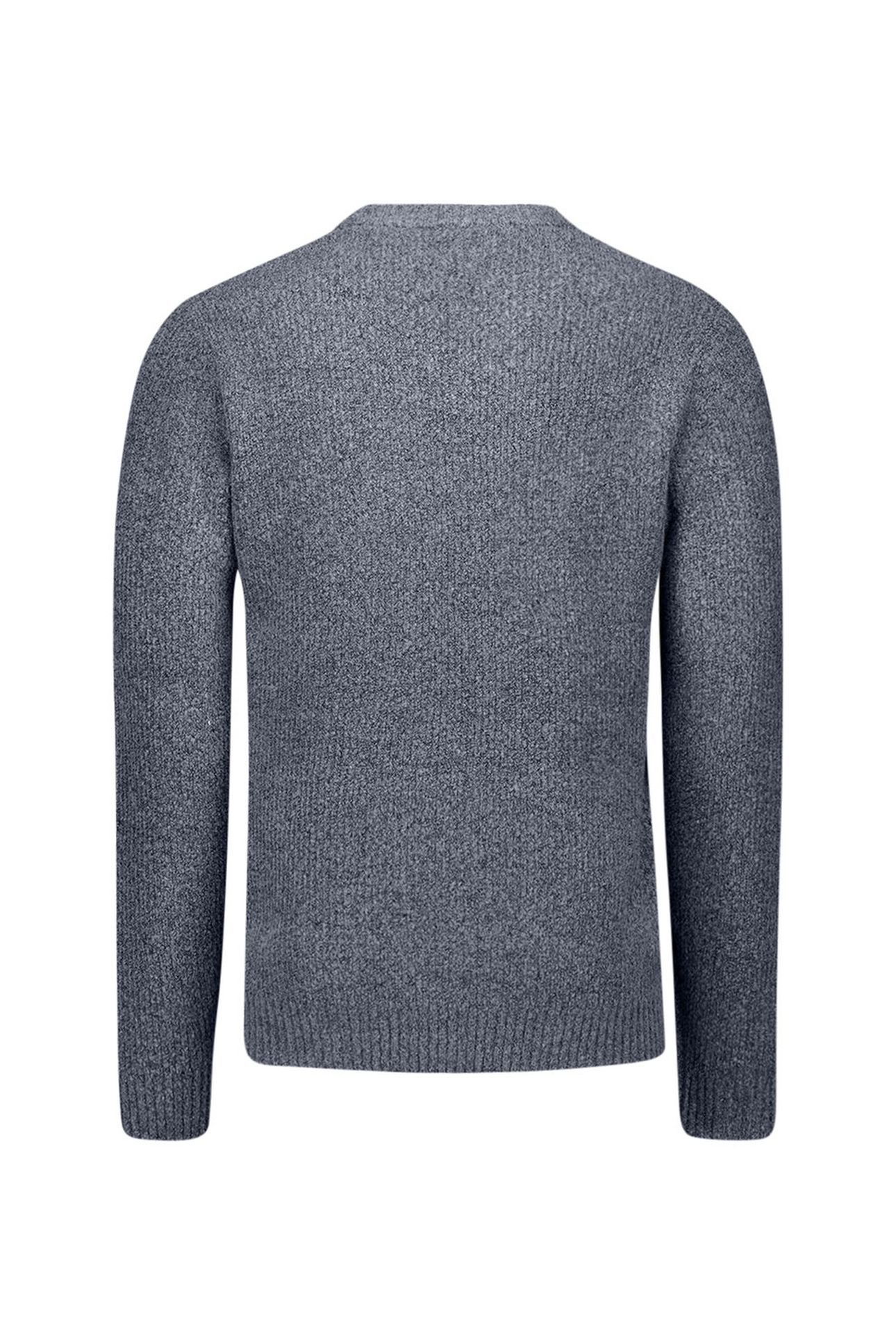 PULLOVER CREWNECK SOFT WOOLBLEND WASHED BLUE 2