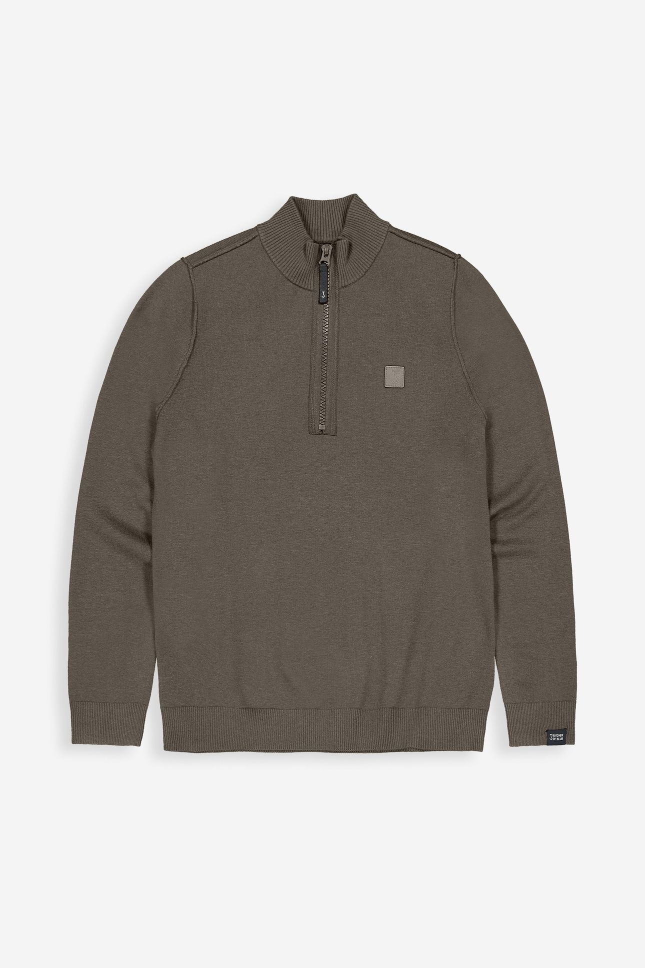 CLIFTON HALFZIP MOCHA BROWN 3