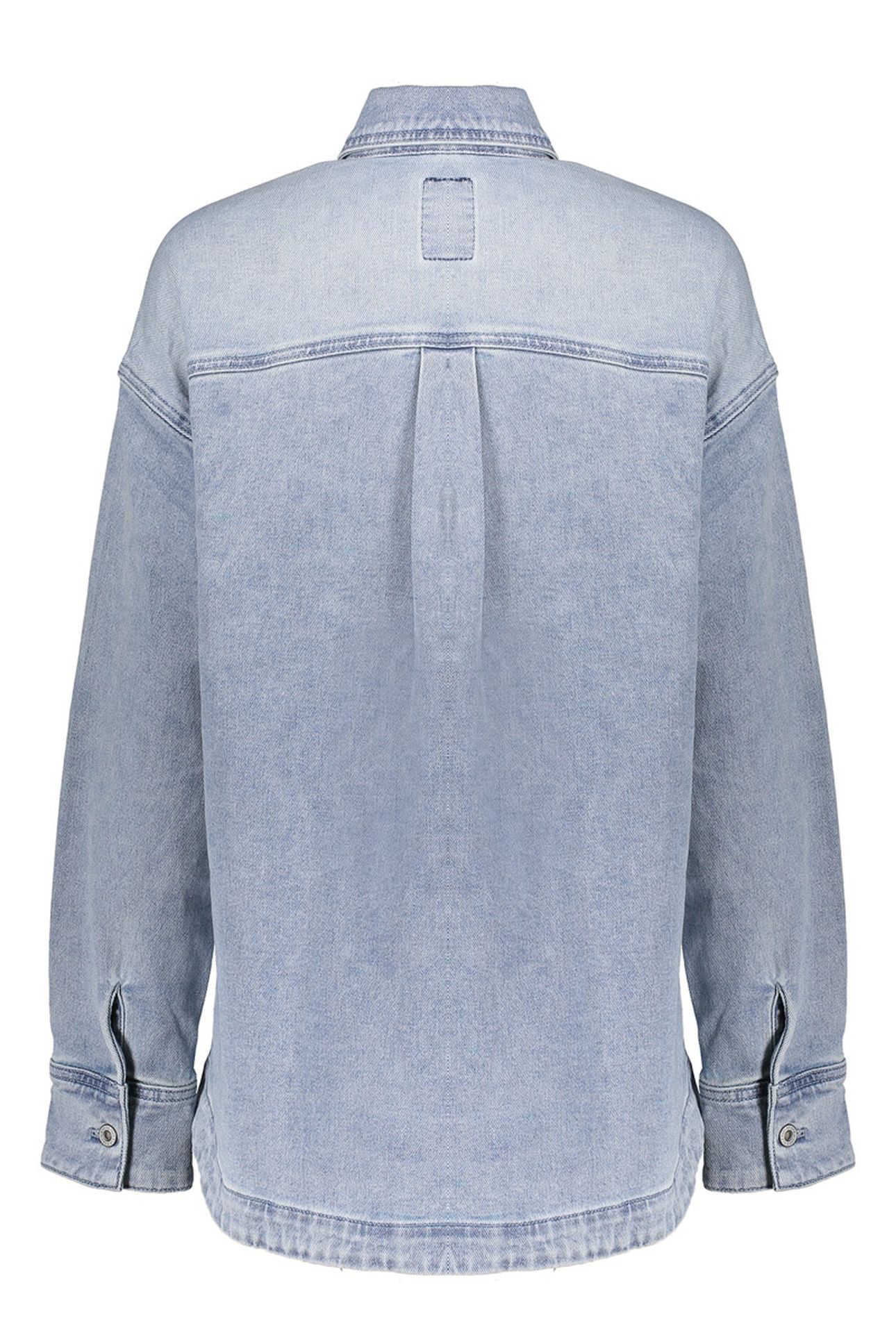 JEANS OVERSHIRT STONES BLEACHED DENIM STONES 2