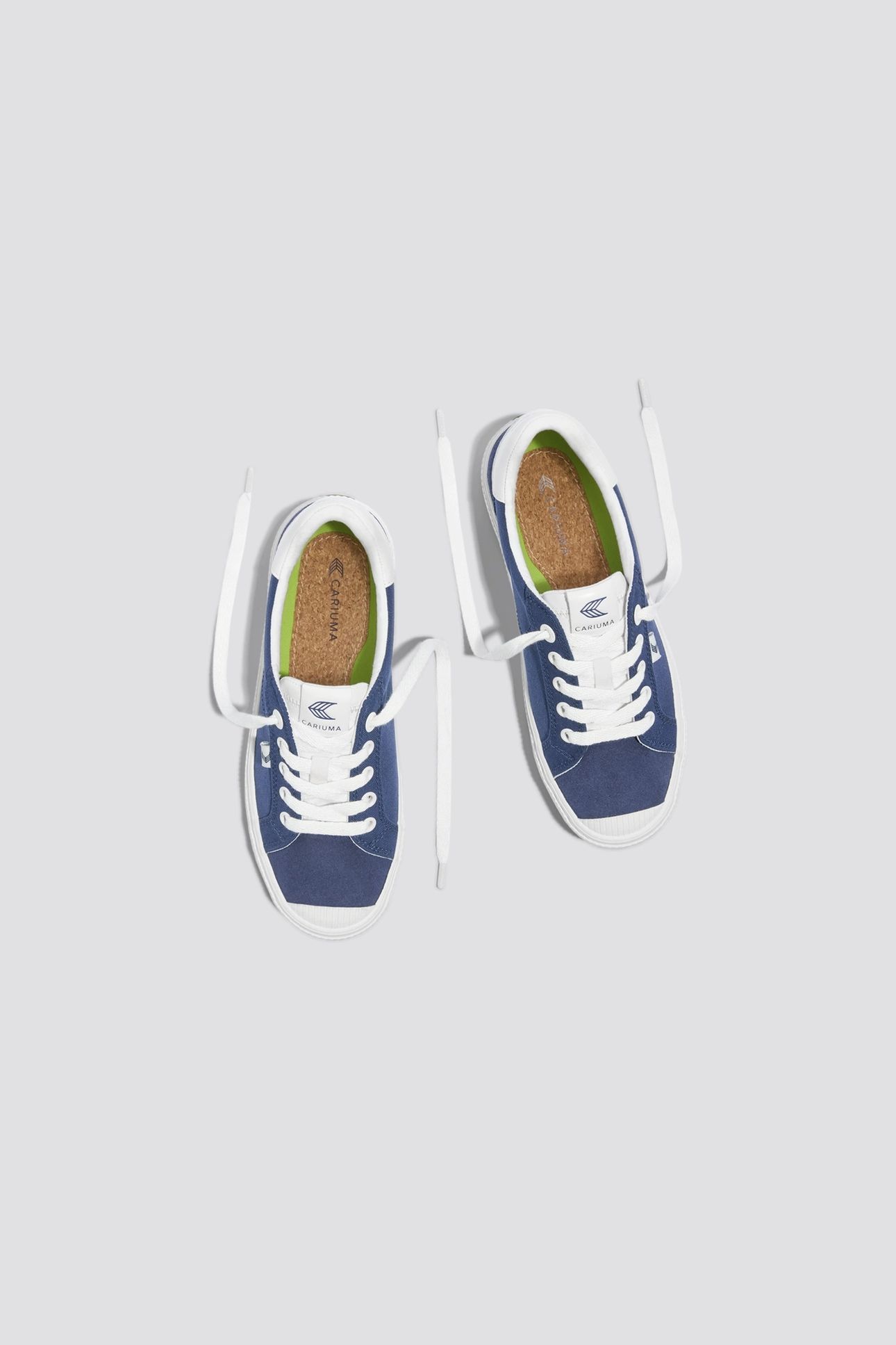 OCA NYLON AND SUEDE BRIGHT NAVY 3