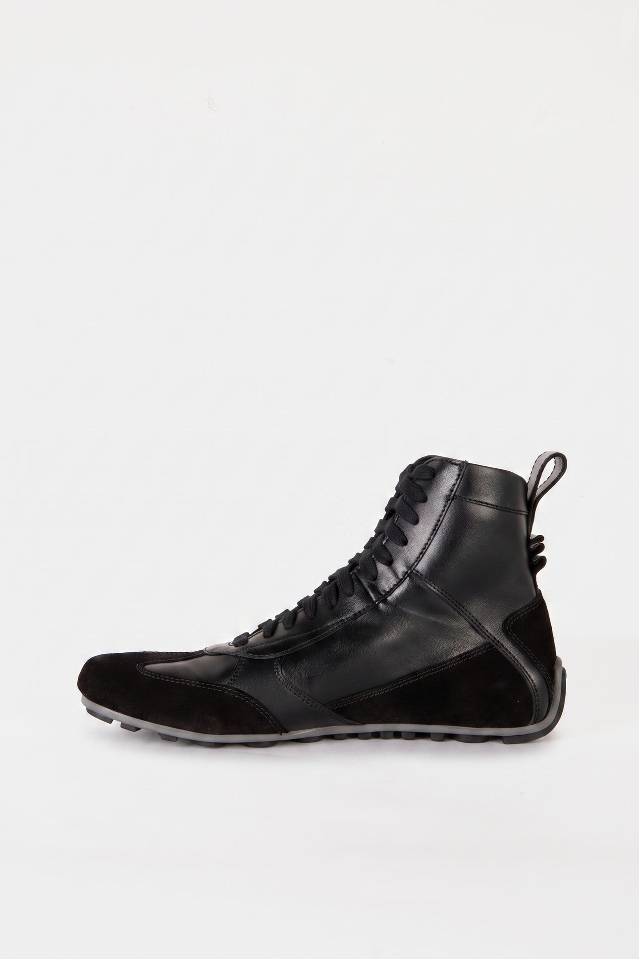 CALFSKIN SNEAKERS BLACK 2