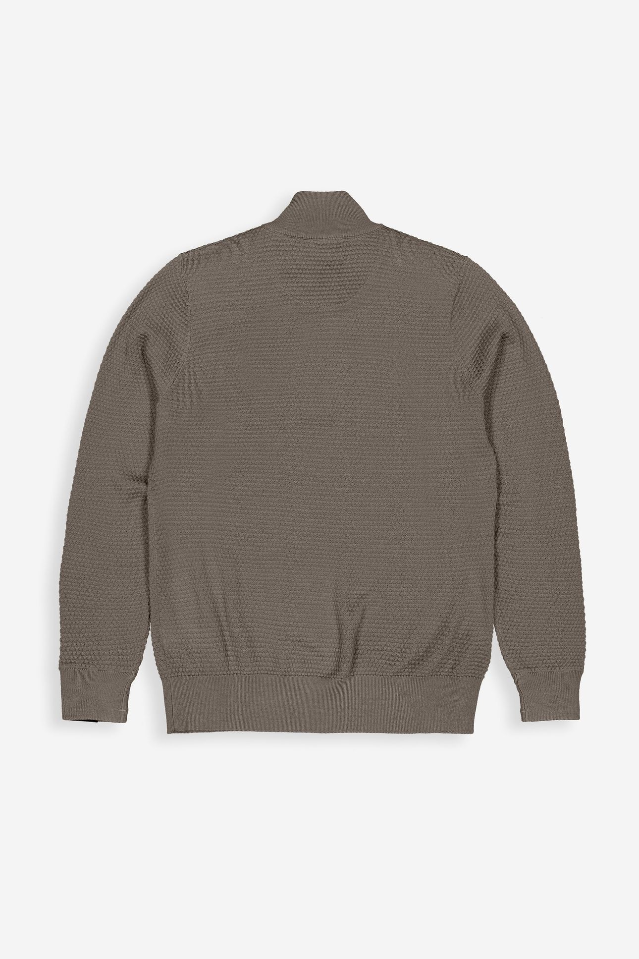 STRUCTURE HALFZIP MOCHA BROWN 4