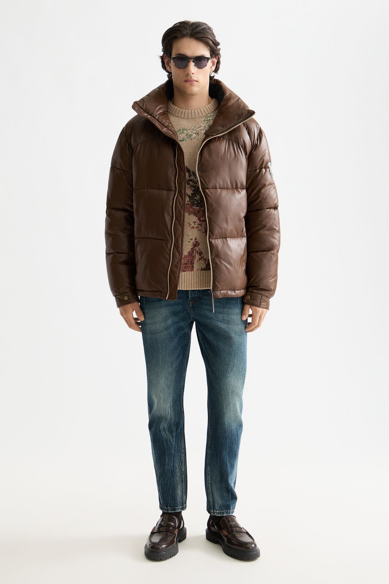 LACQUER PUFFER JACKET DEMITASSE 1
