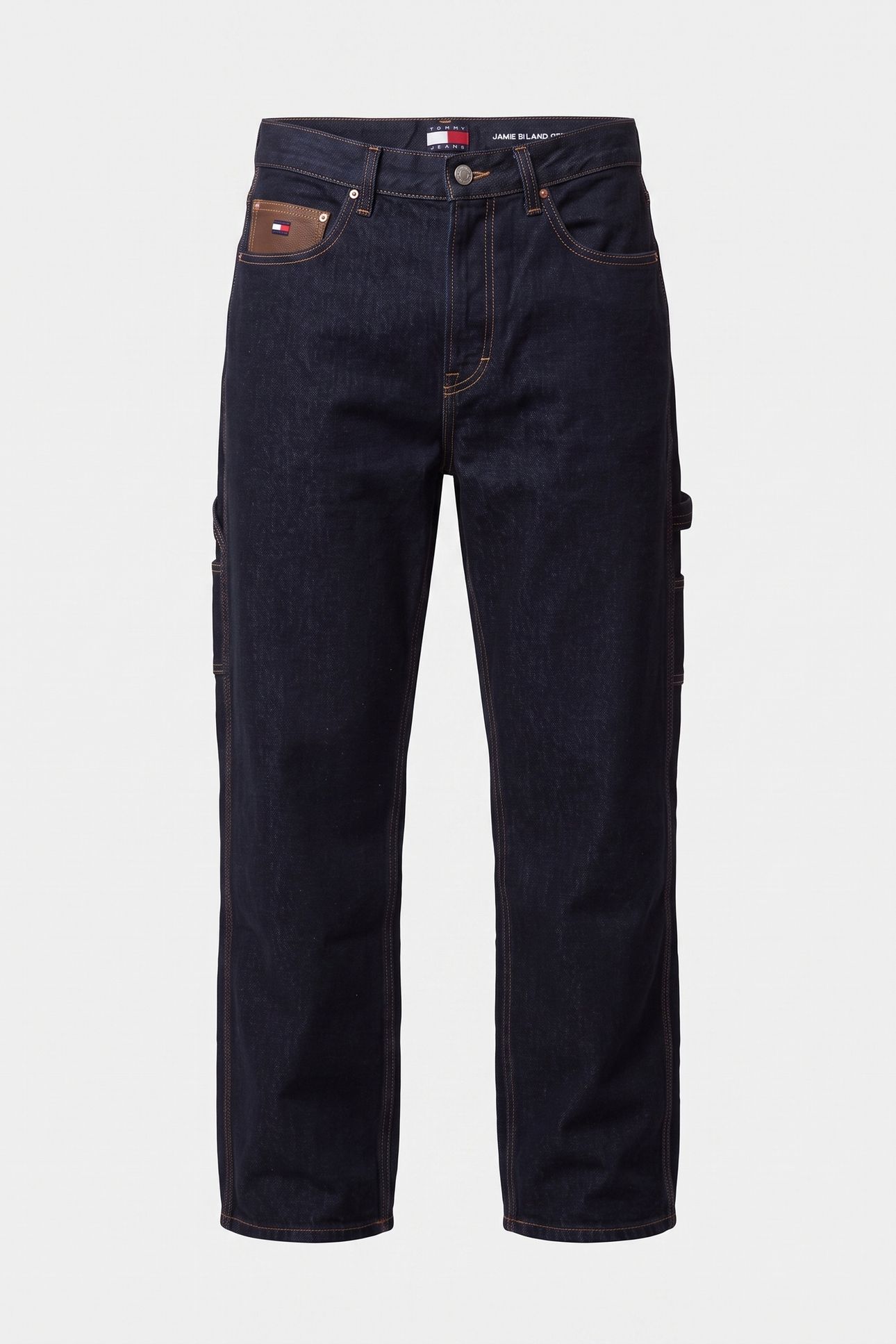 JAIMIE RELAXED STRAIGHT CARPENTER DENIM DARK 3
