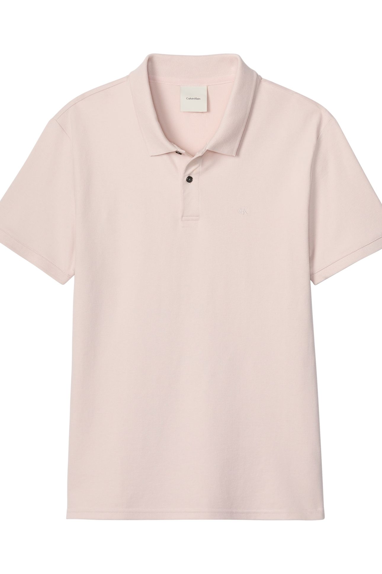 SS SLIM REFINED PIQUE POLO PRAIRIE PEACH 5