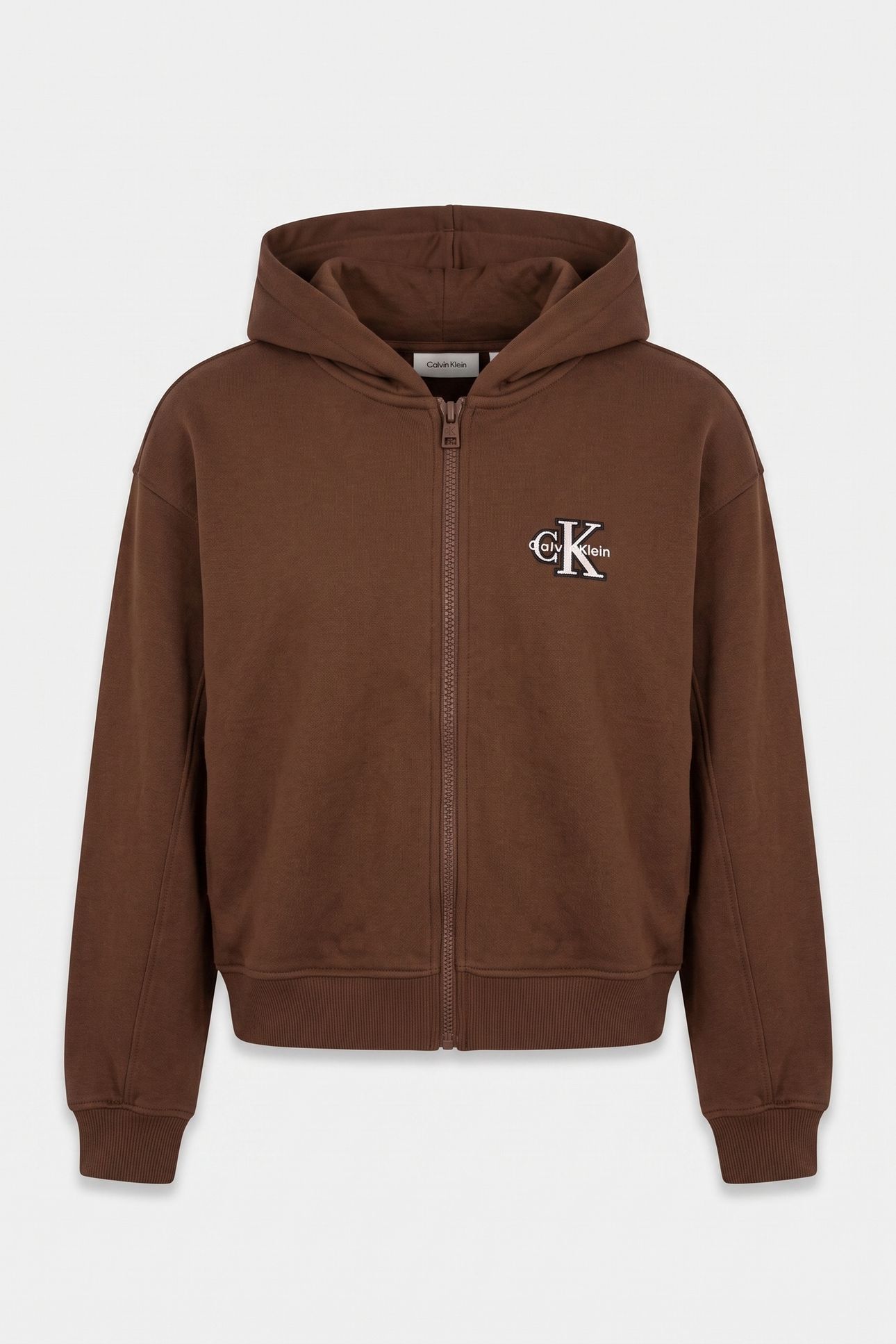 GIRLS TERRY MONOLOGO ZIP-UP ROCKY ROAD 1