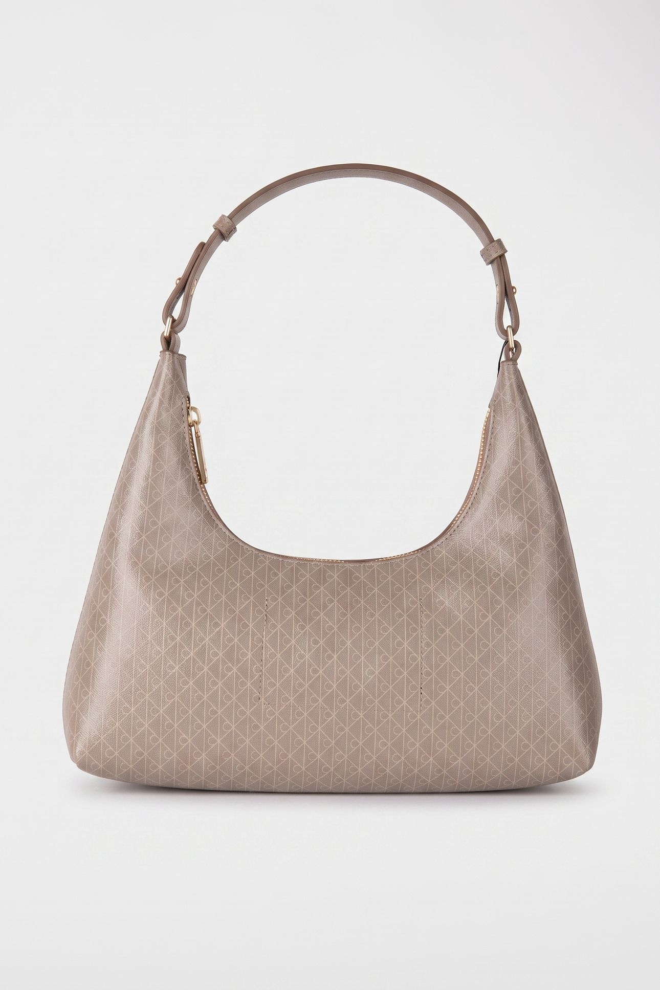 EMBLEM AOP CONV SHOULDER BAG DESERT TAUPE 2