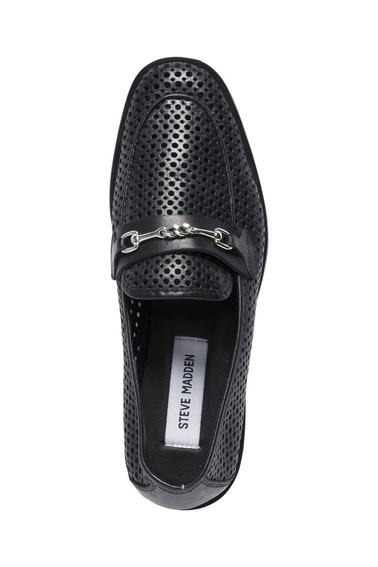 NAFISA FLAT SHOES BLACK LEATHER 2