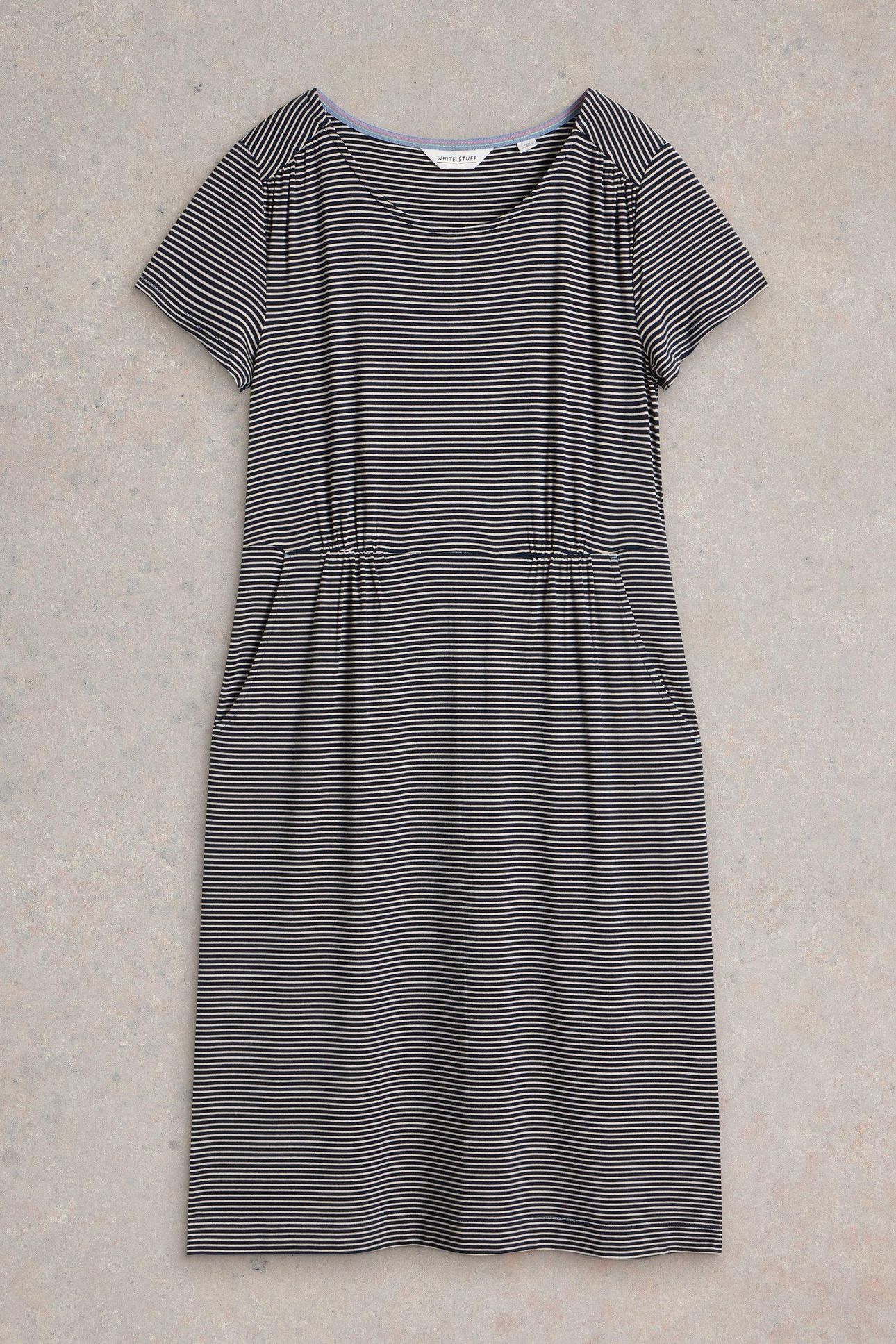TALLIE JERSEY DRESS BLACK MULTI 4