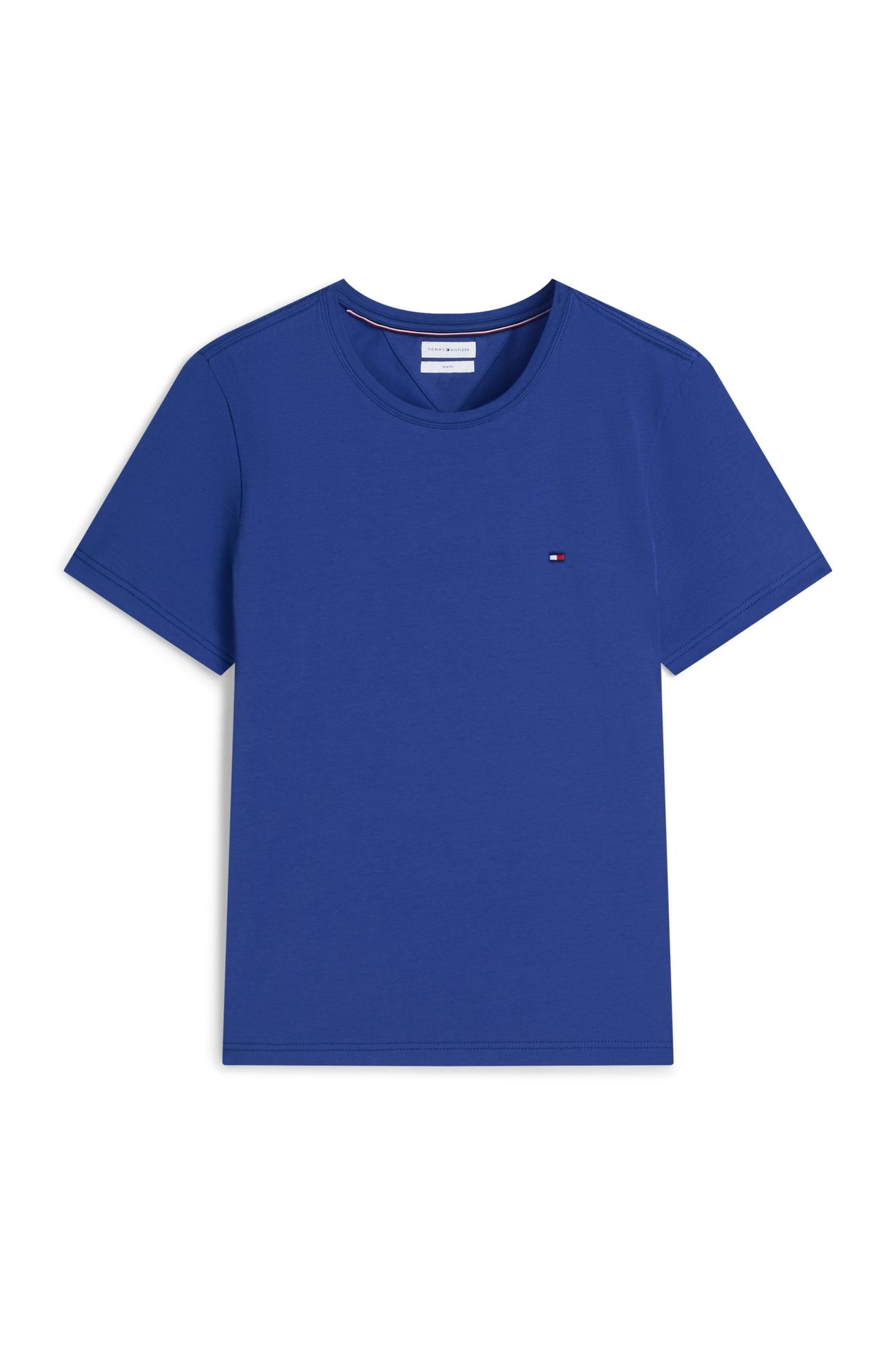 STRETCH SLIM FIT TEE PIGMENT BLUE 4