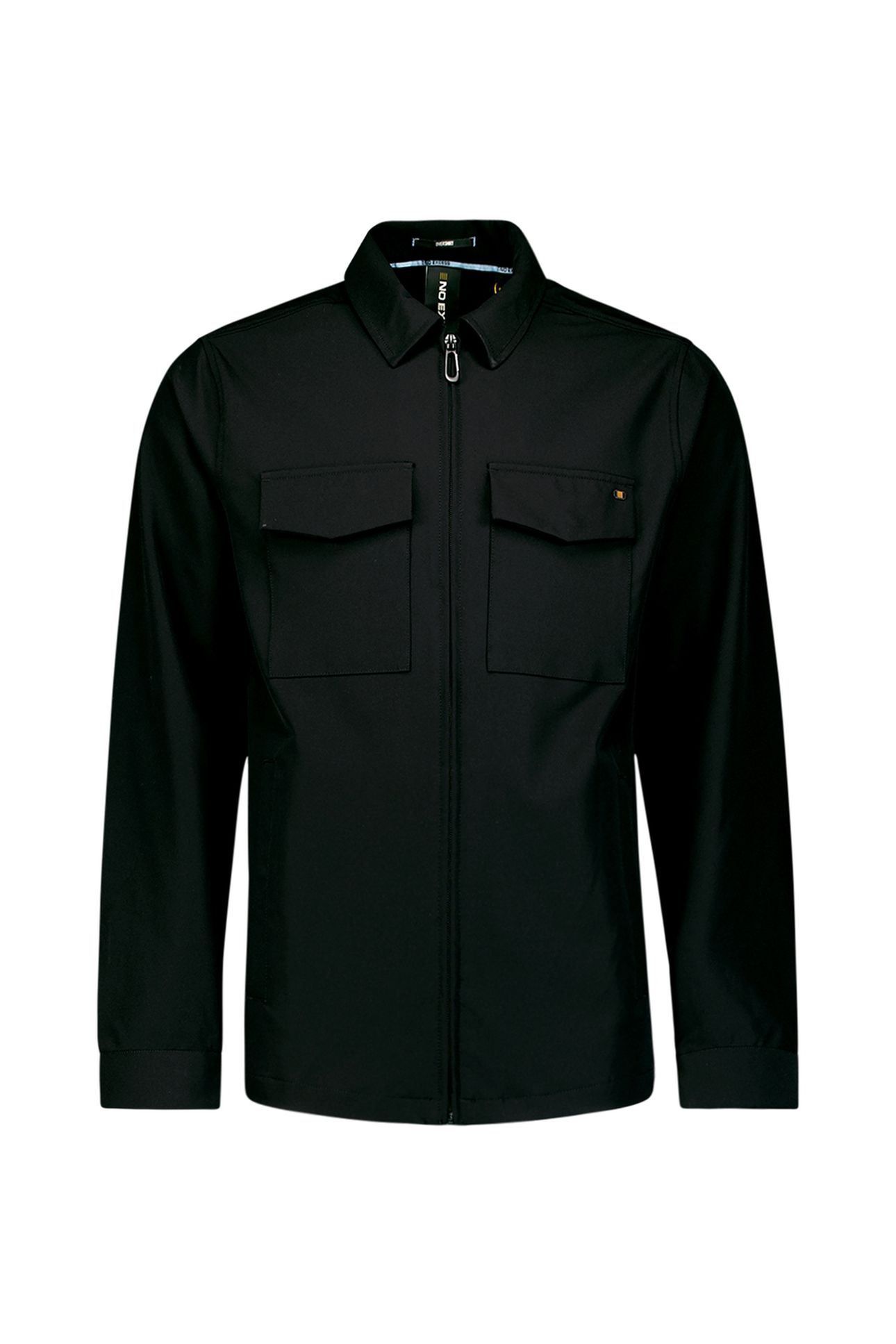 OVERSHIRT FULL ZIPPER STRETCH SEDOC BLACK 4