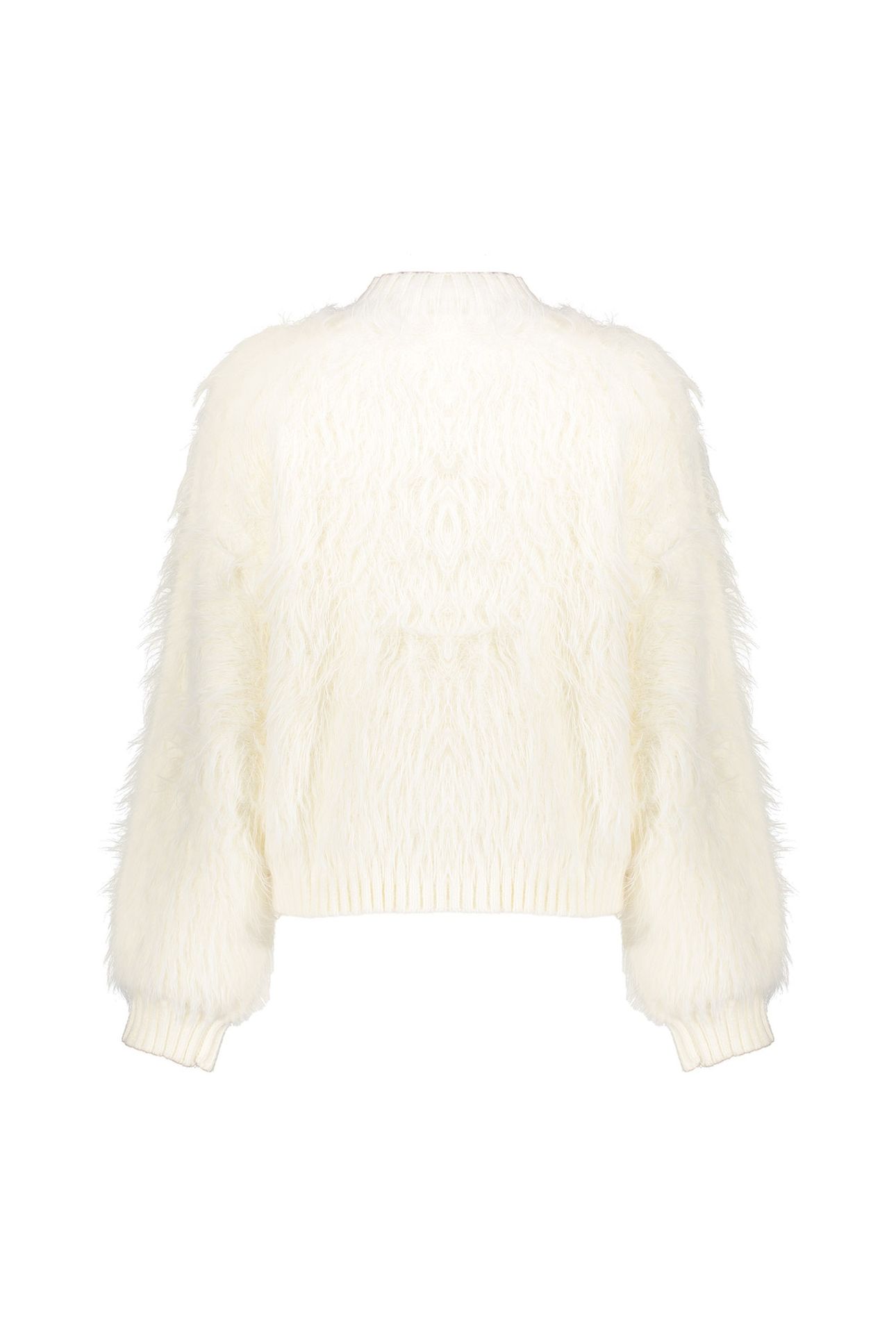 CARDIGAN FURRY OFF-WHITE 2